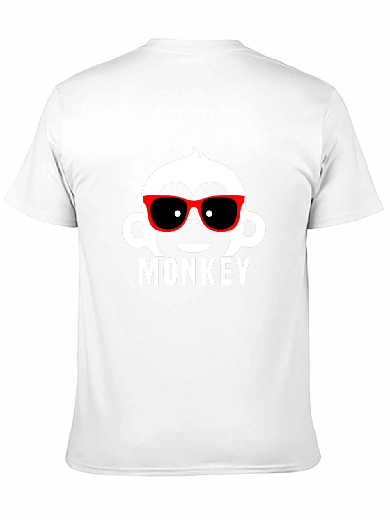 Cool Monkey Graphic Tee - Trendy Black T-Shirt