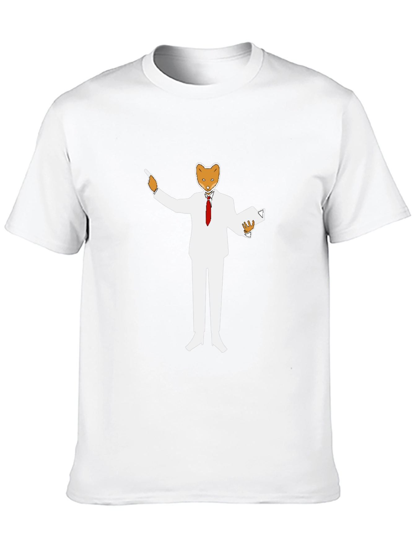 Black T-Shirt with Fox Business Design