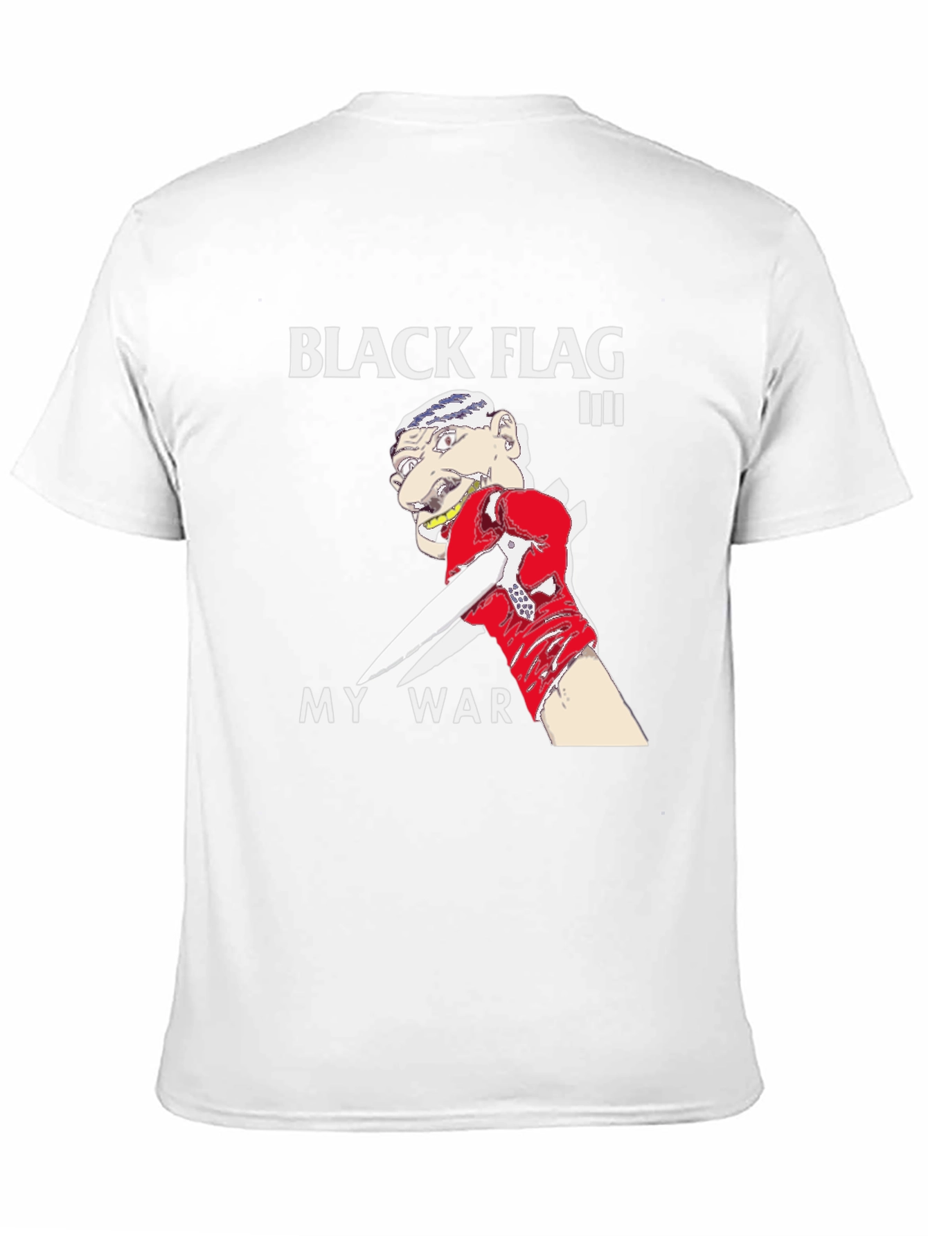 Black Flag My War Graphic T-Shirt Punk Rock