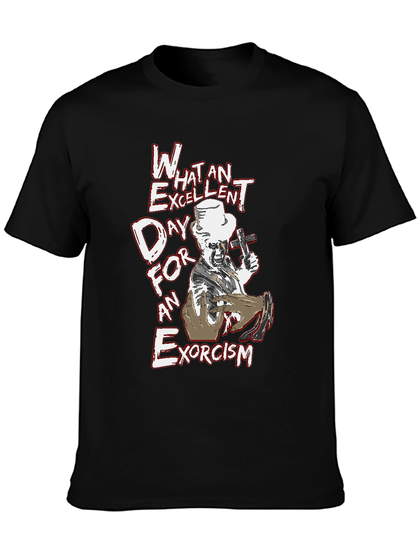 Excellent Exorcism T-Shirt - Bold Graphic Tee