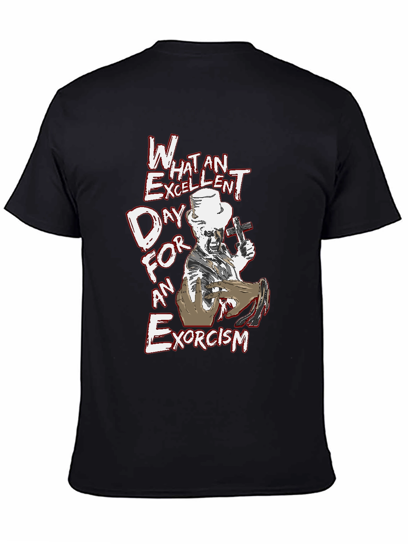Excellent Exorcism T-Shirt - Bold Graphic Tee