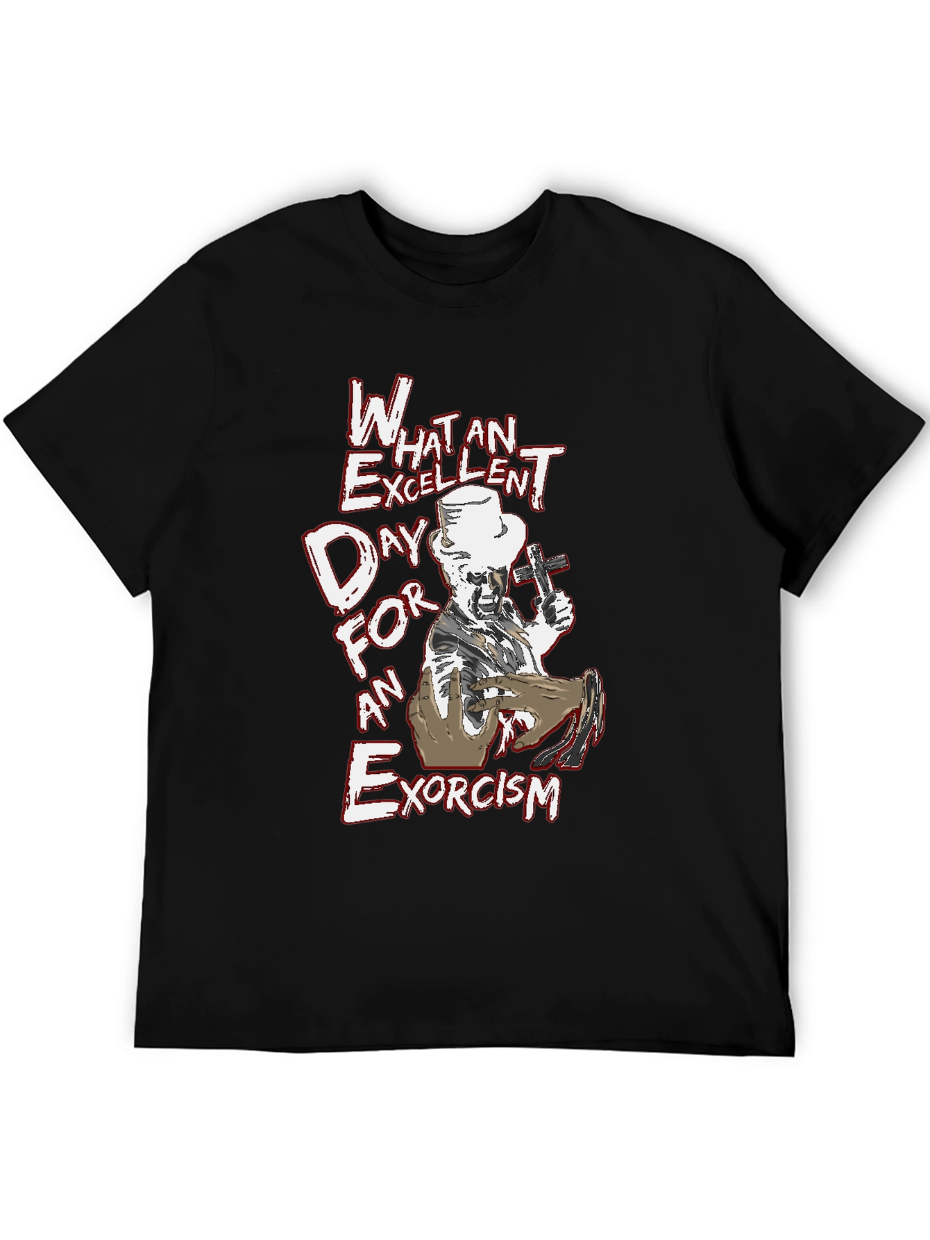 Excellent Exorcism T-Shirt - Bold Graphic Tee