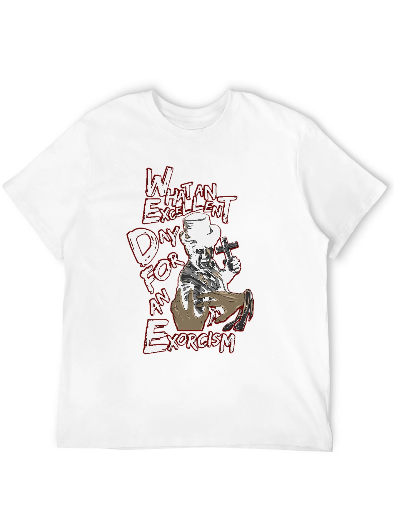 Excellent Exorcism T-Shirt - Bold Graphic Tee