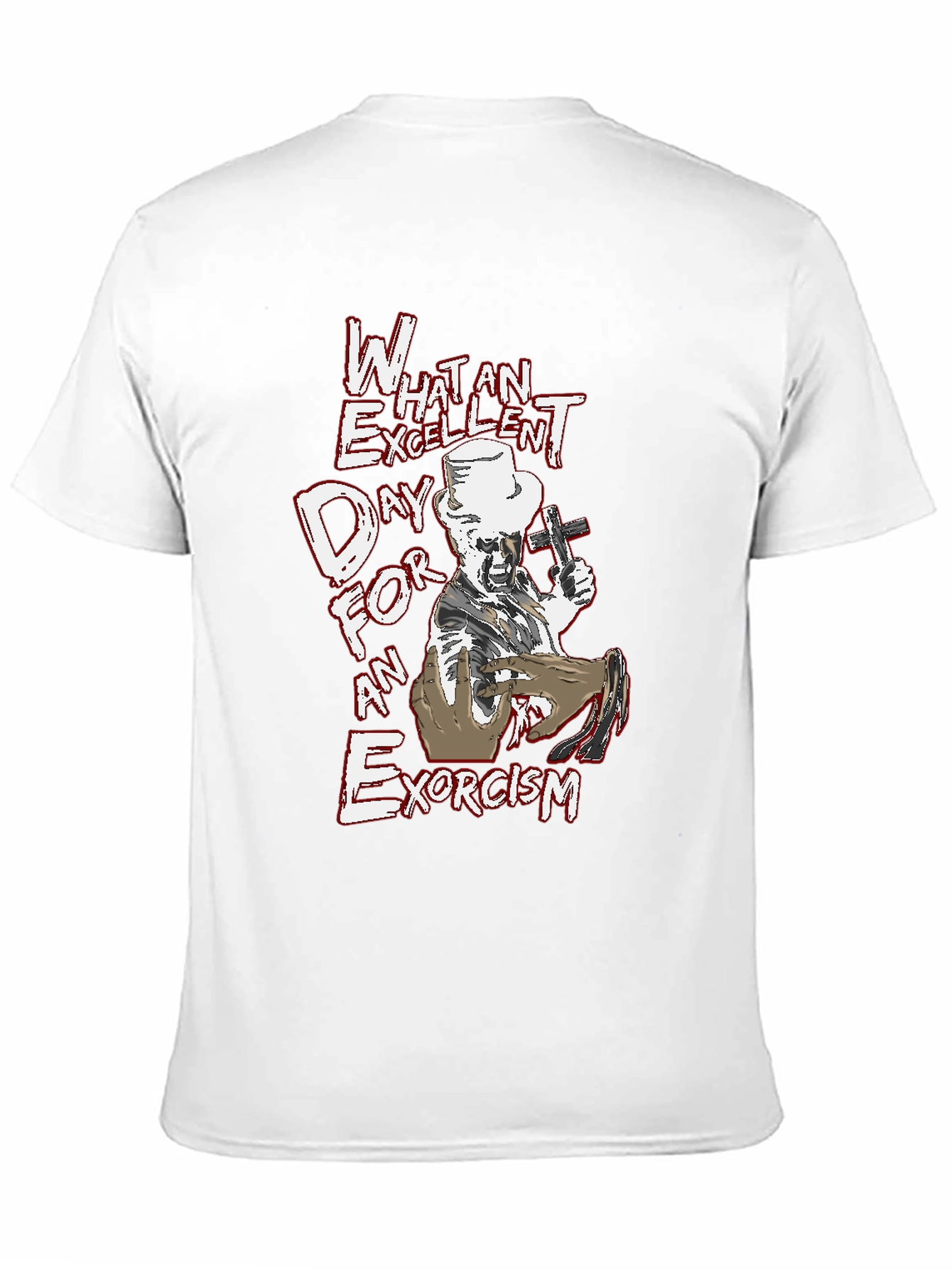 Excellent Exorcism T-Shirt - Bold Graphic Tee