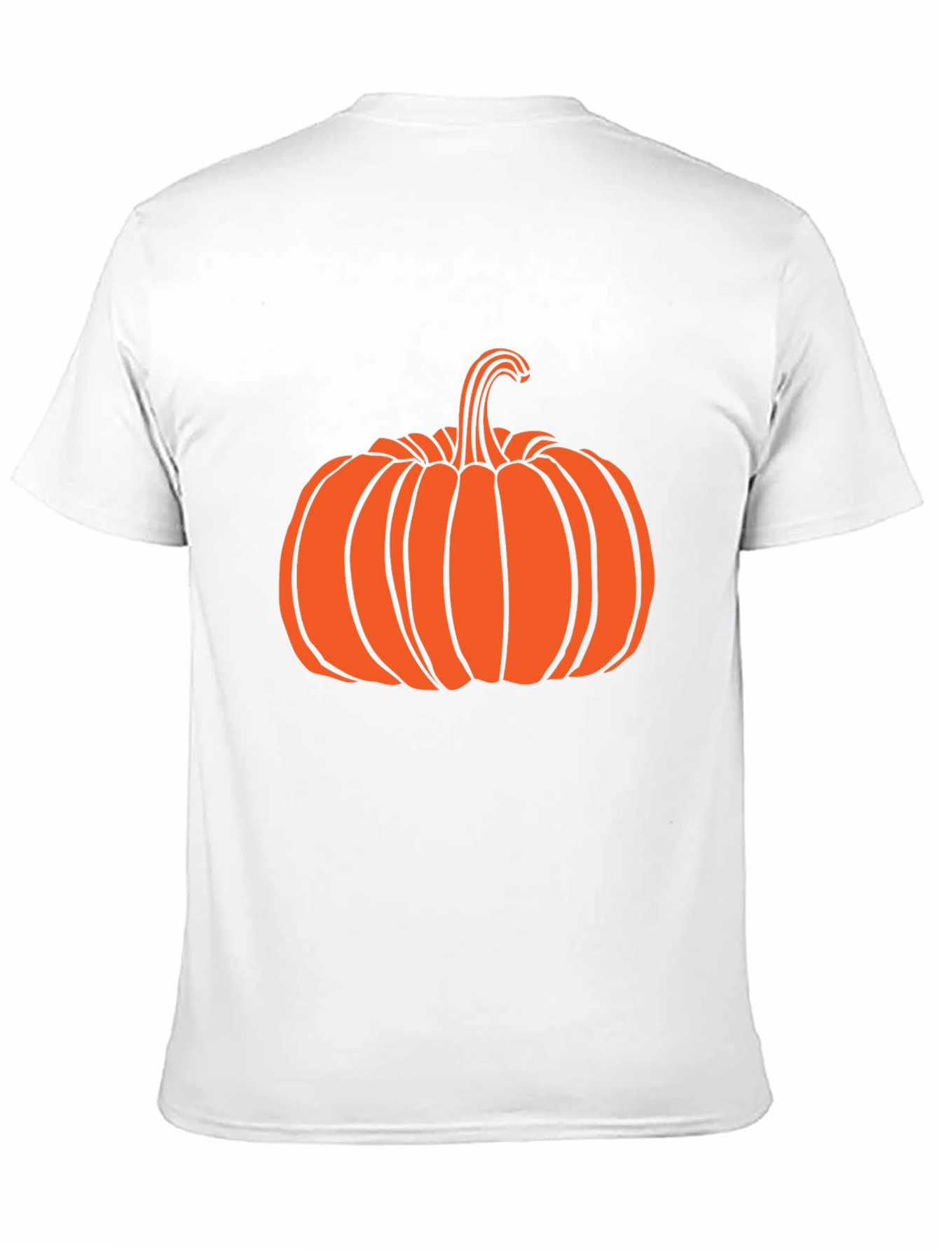 Halloween Pumpkin Graphic Tee - Black