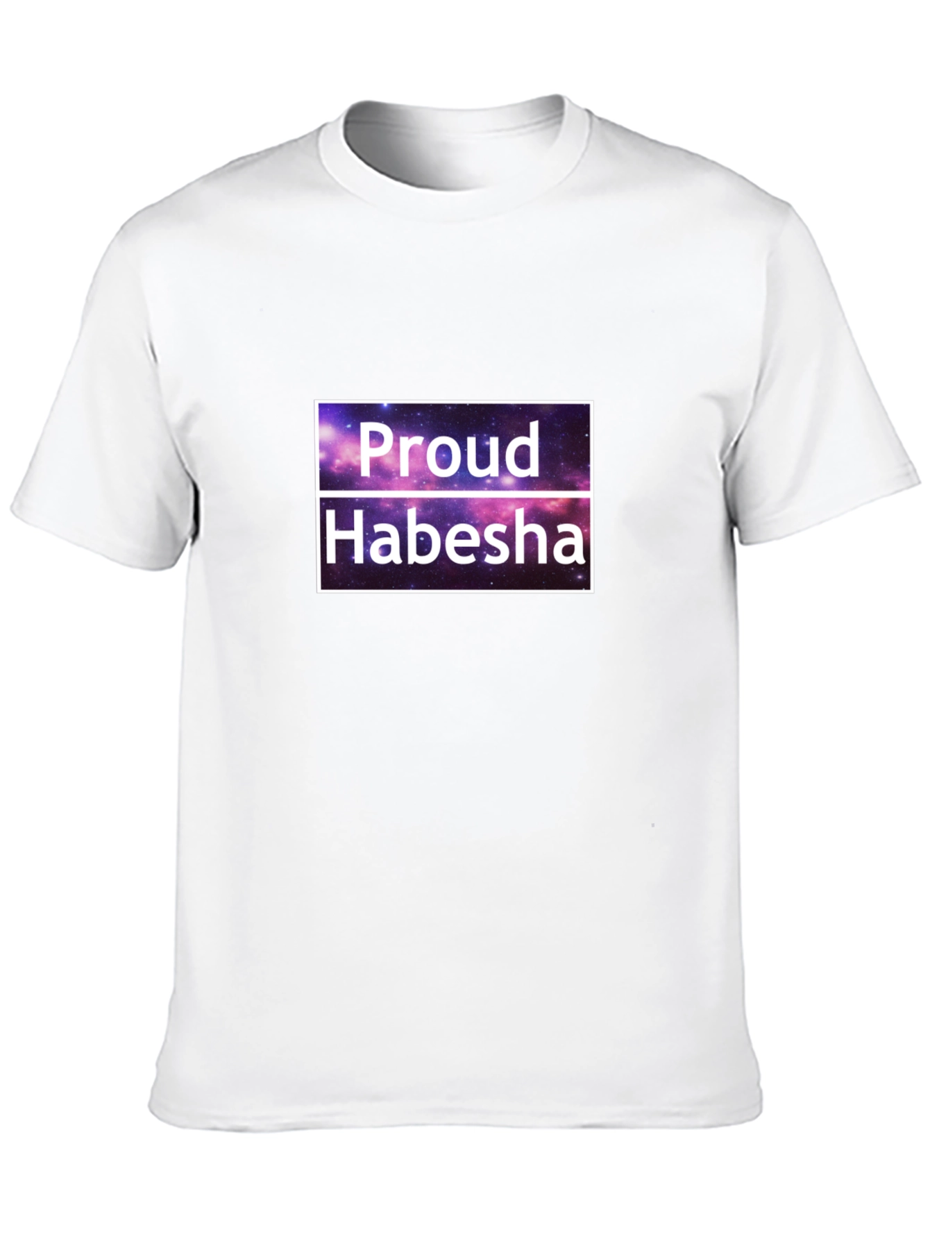 Proud Habesha T-Shirt - Galaxy Design