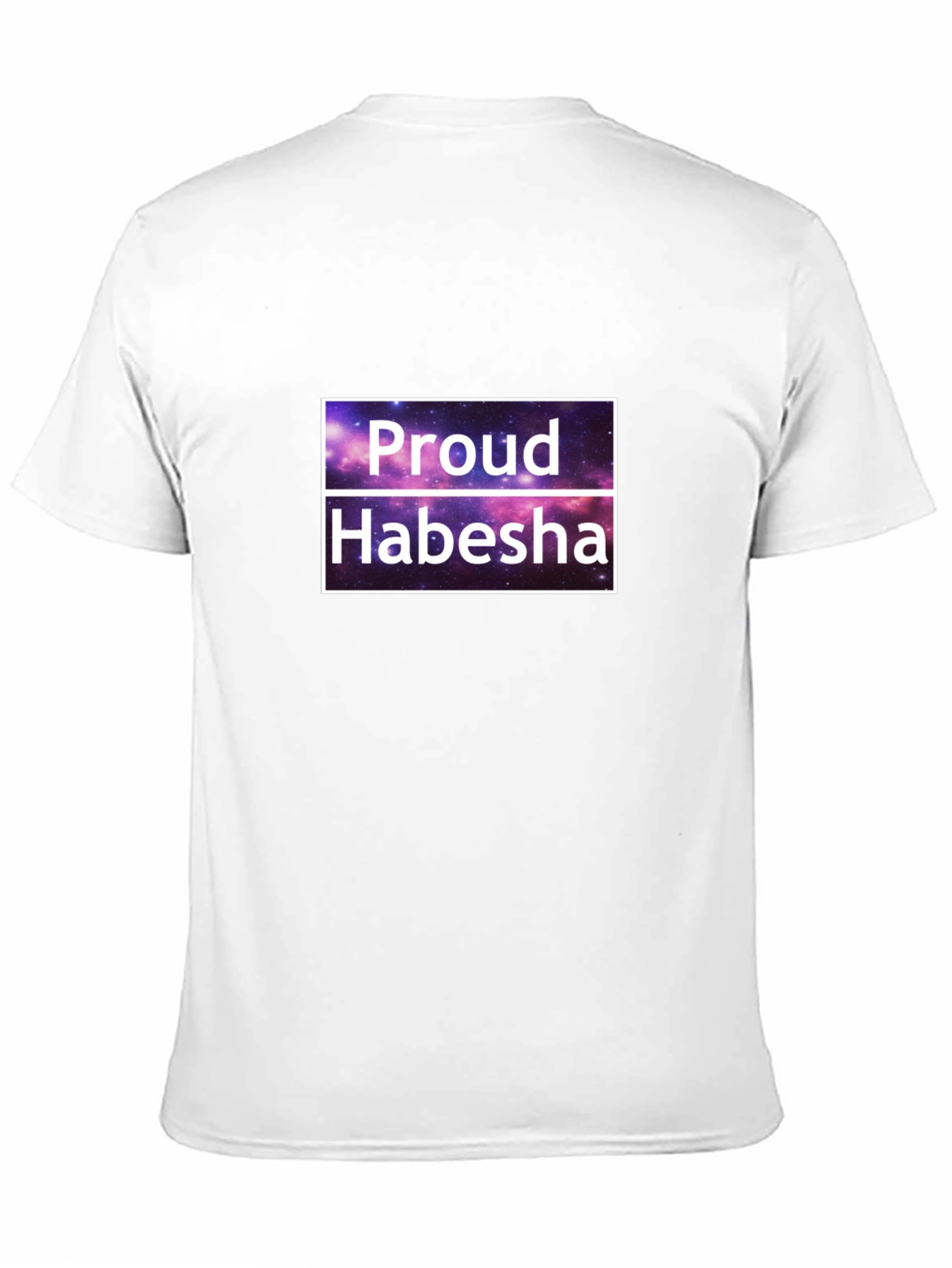 Proud Habesha T-Shirt - Galaxy Design