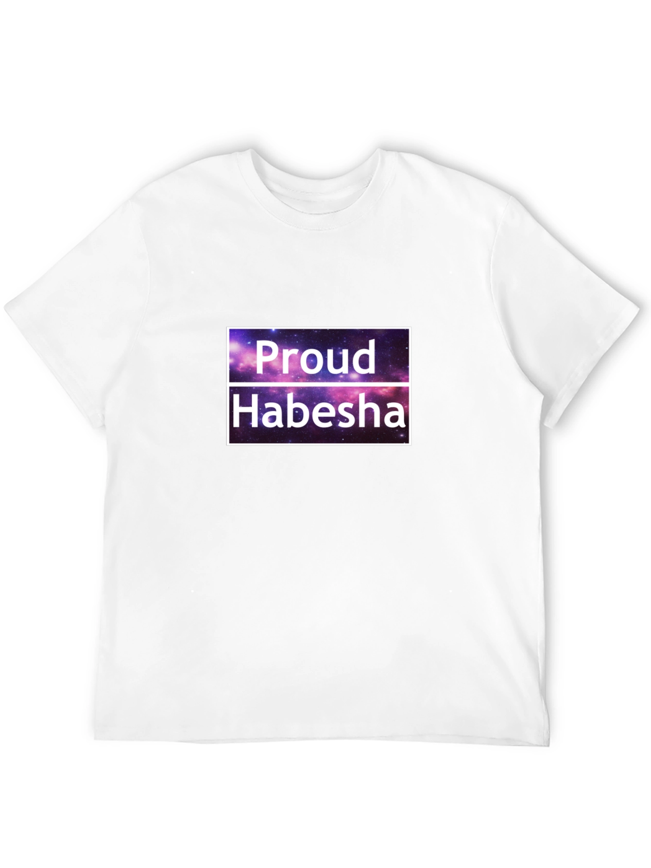 Proud Habesha T-Shirt - Galaxy Design