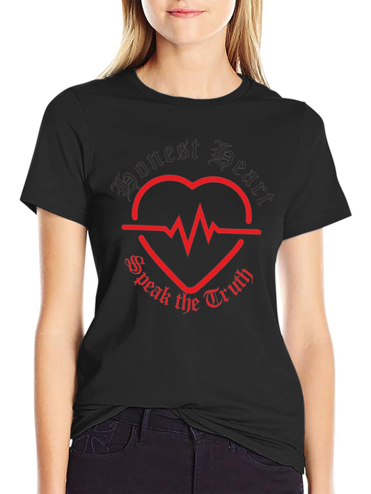 Honest Heart Speak the Truth Graphic T-Shirt