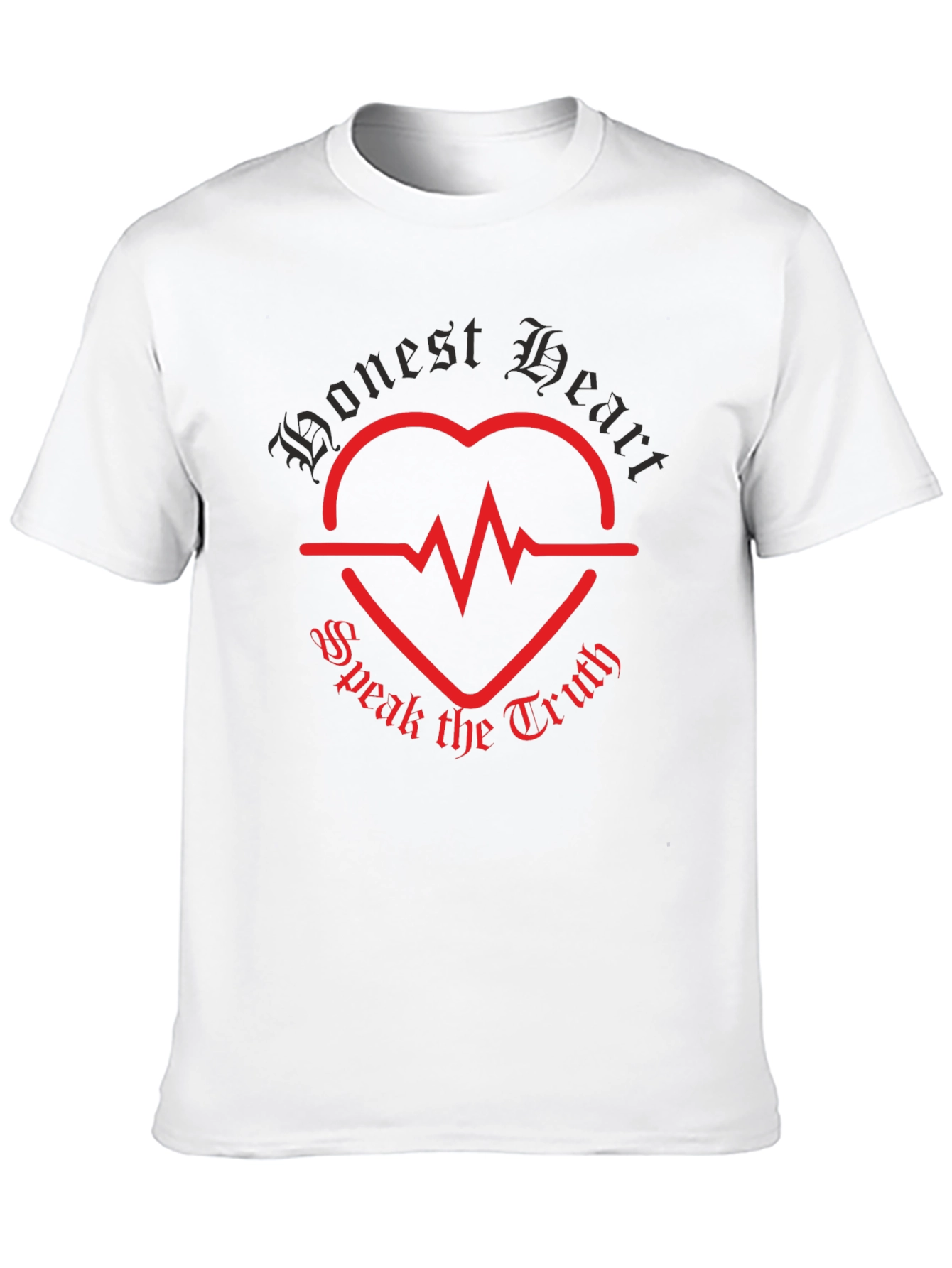 Honest Heart Speak the Truth Graphic T-Shirt
