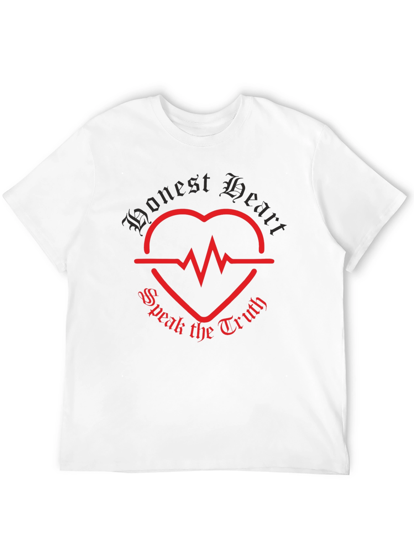 Honest Heart Speak the Truth Graphic T-Shirt
