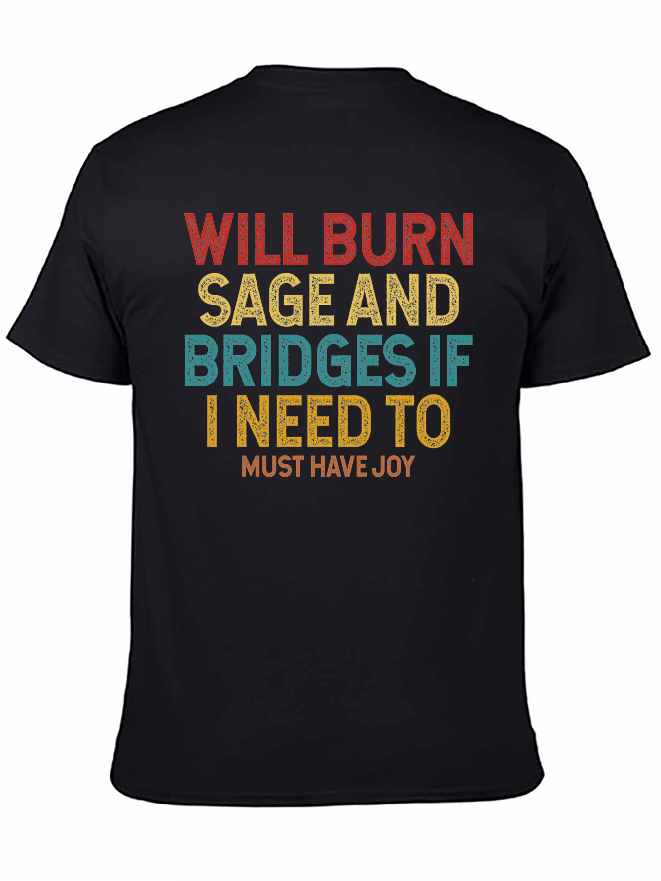 Burn Sage Bridges Joy T-Shirt