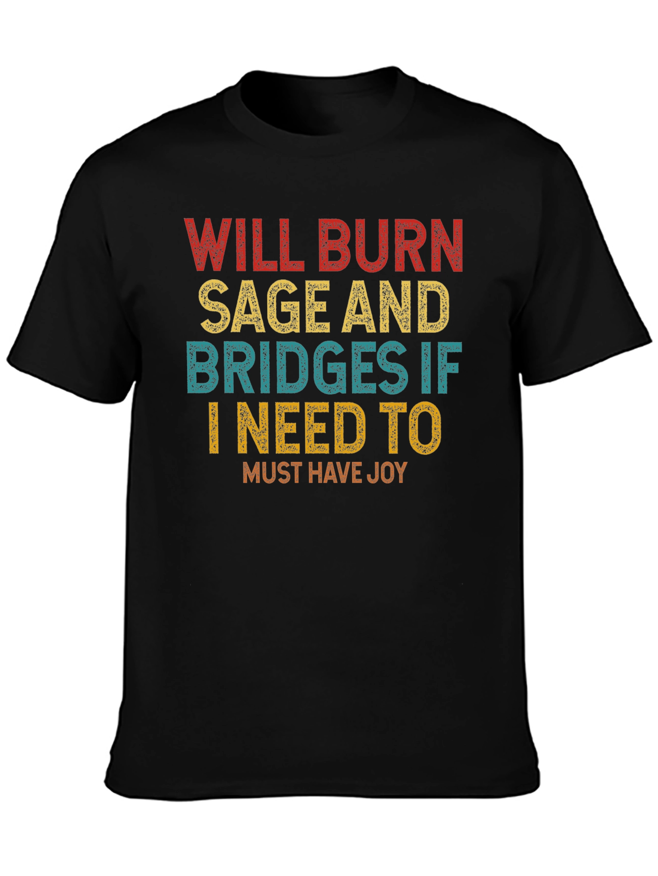 Burn Sage Bridges Joy T-Shirt