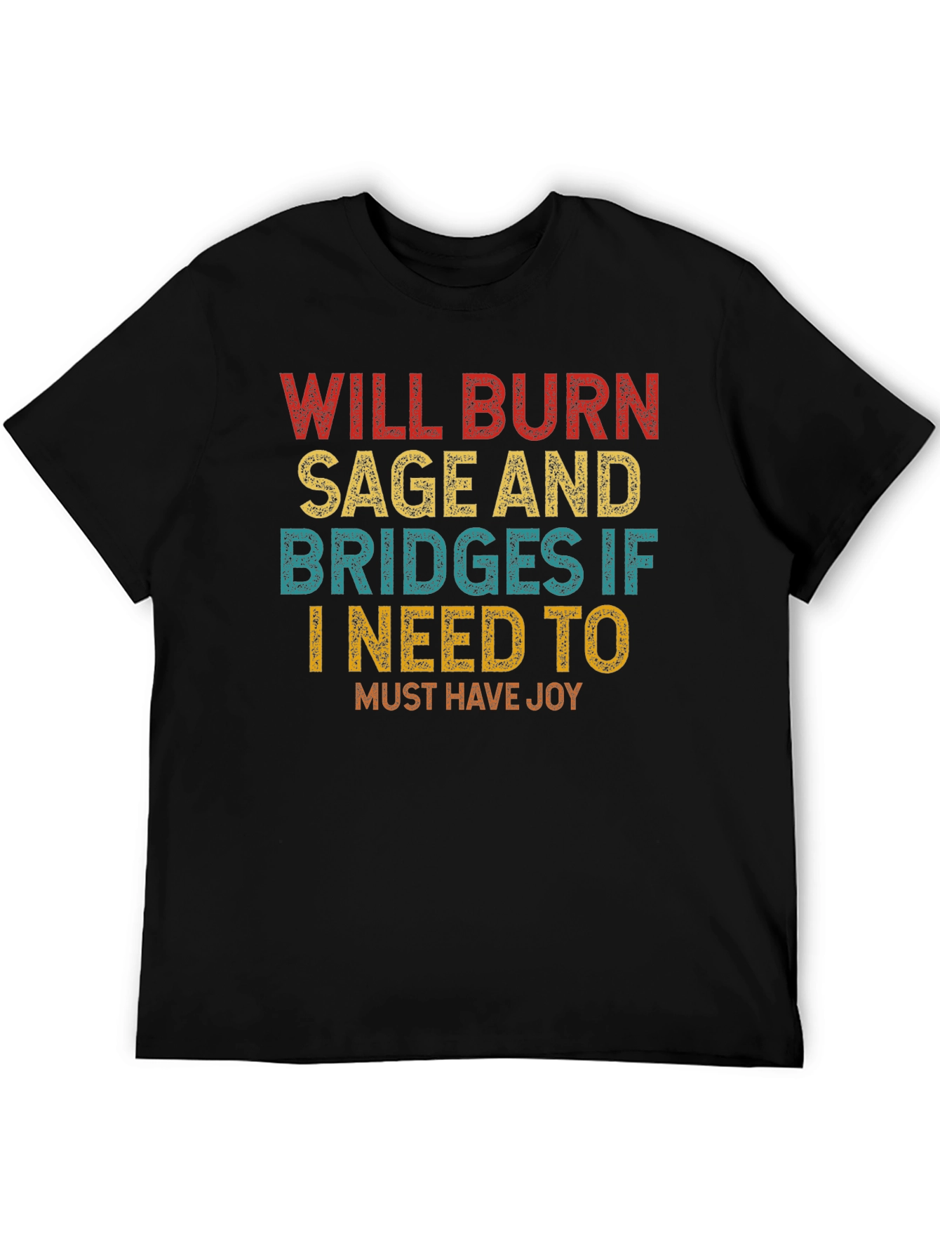 Burn Sage Bridges Joy T-Shirt