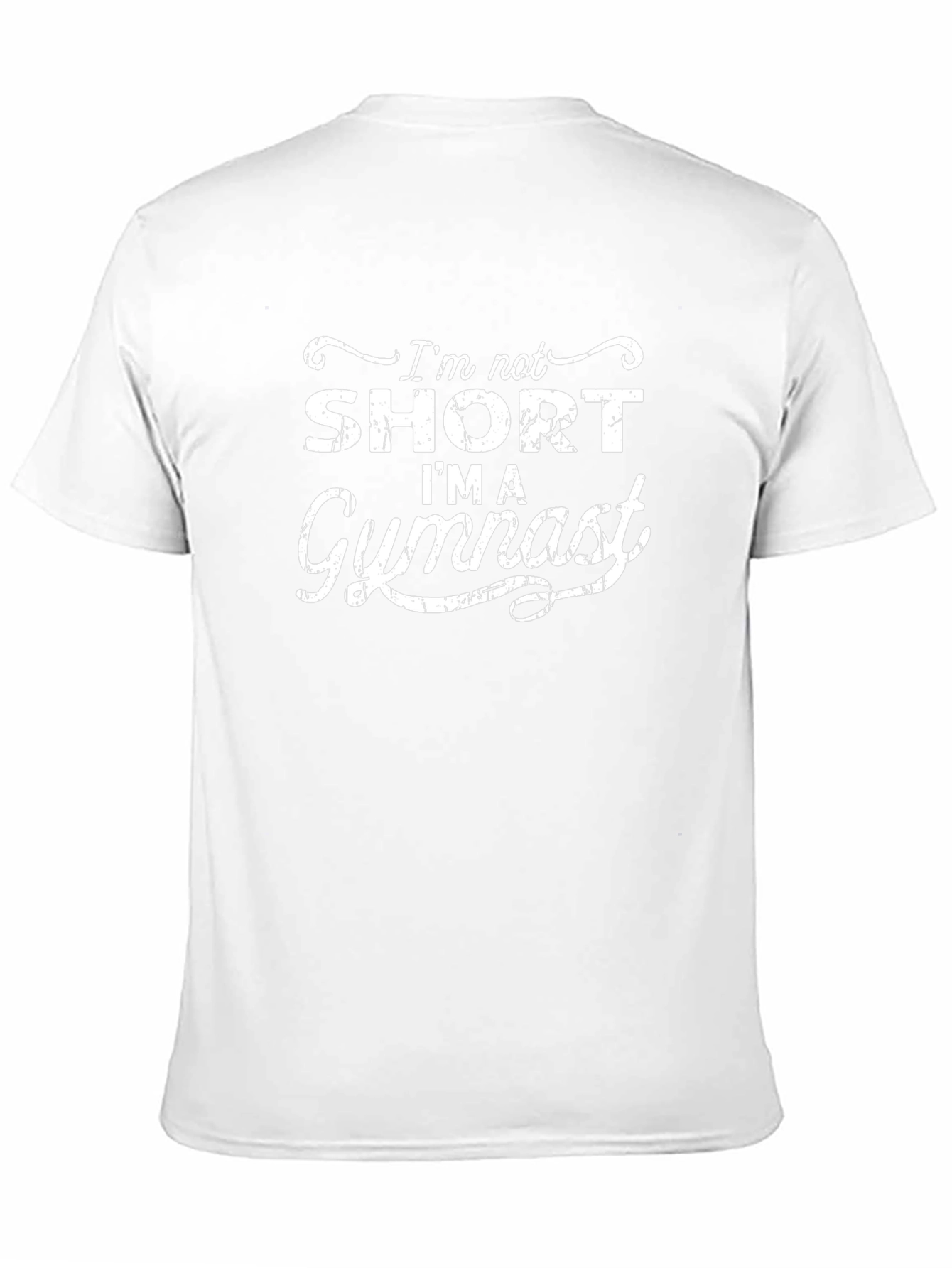 Gymnast Graphic Tee - Im Not Short