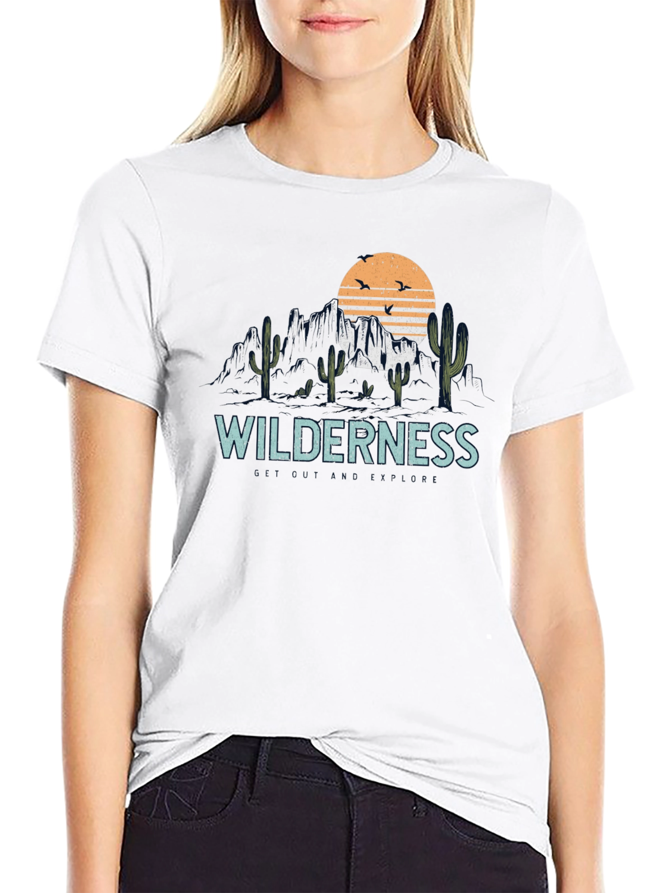 Wilderness Desert Graphic T-Shirt