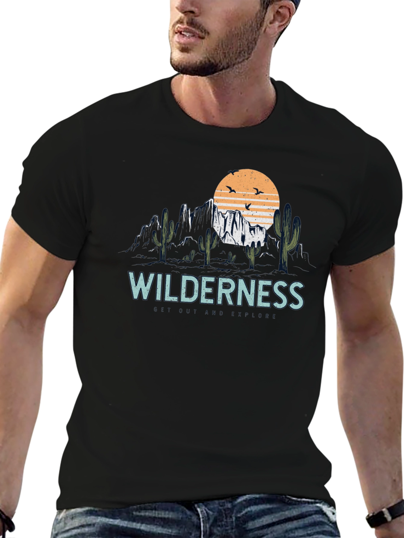 Wilderness Desert Graphic T-Shirt
