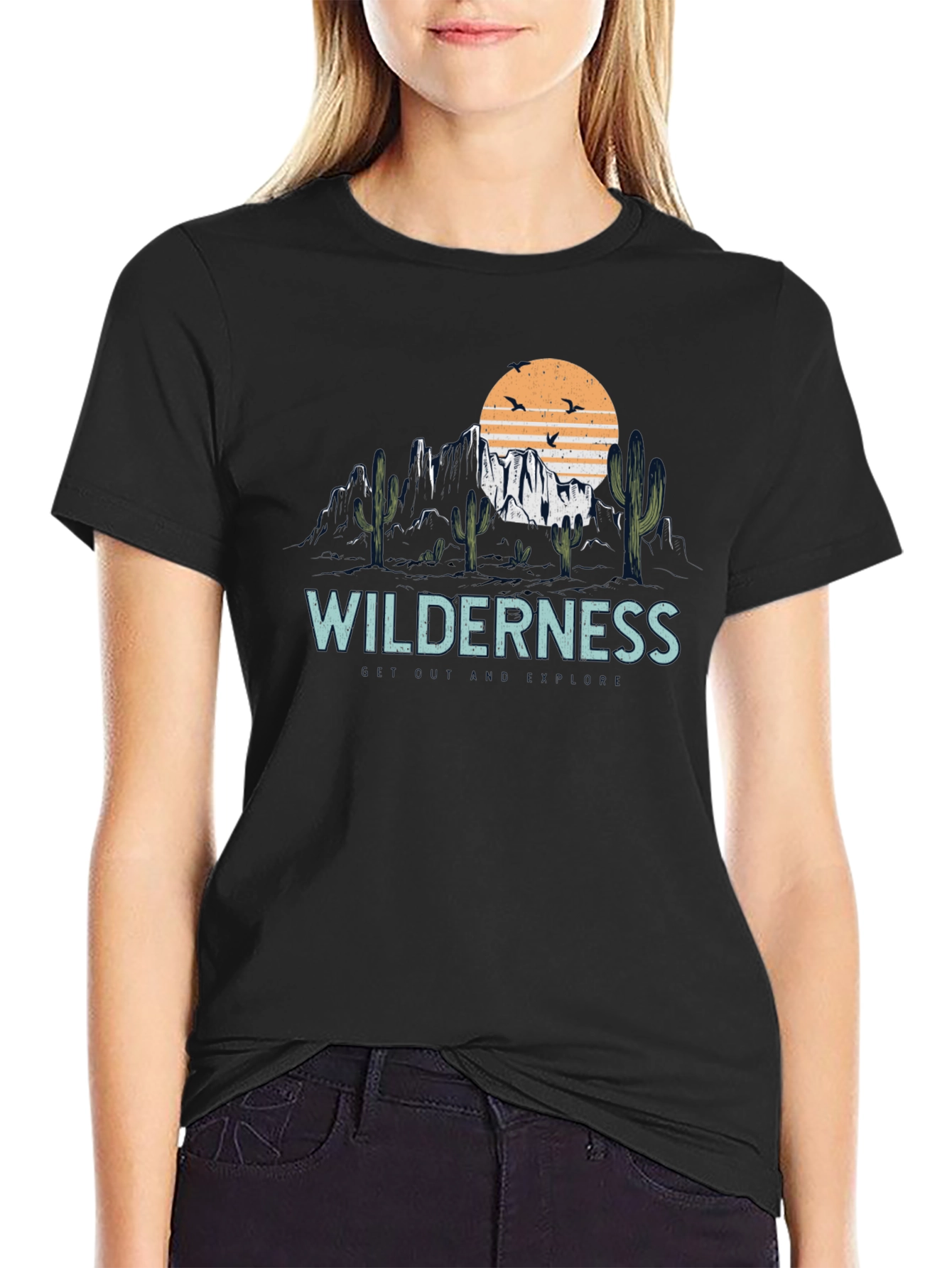 Wilderness Desert Graphic T-Shirt