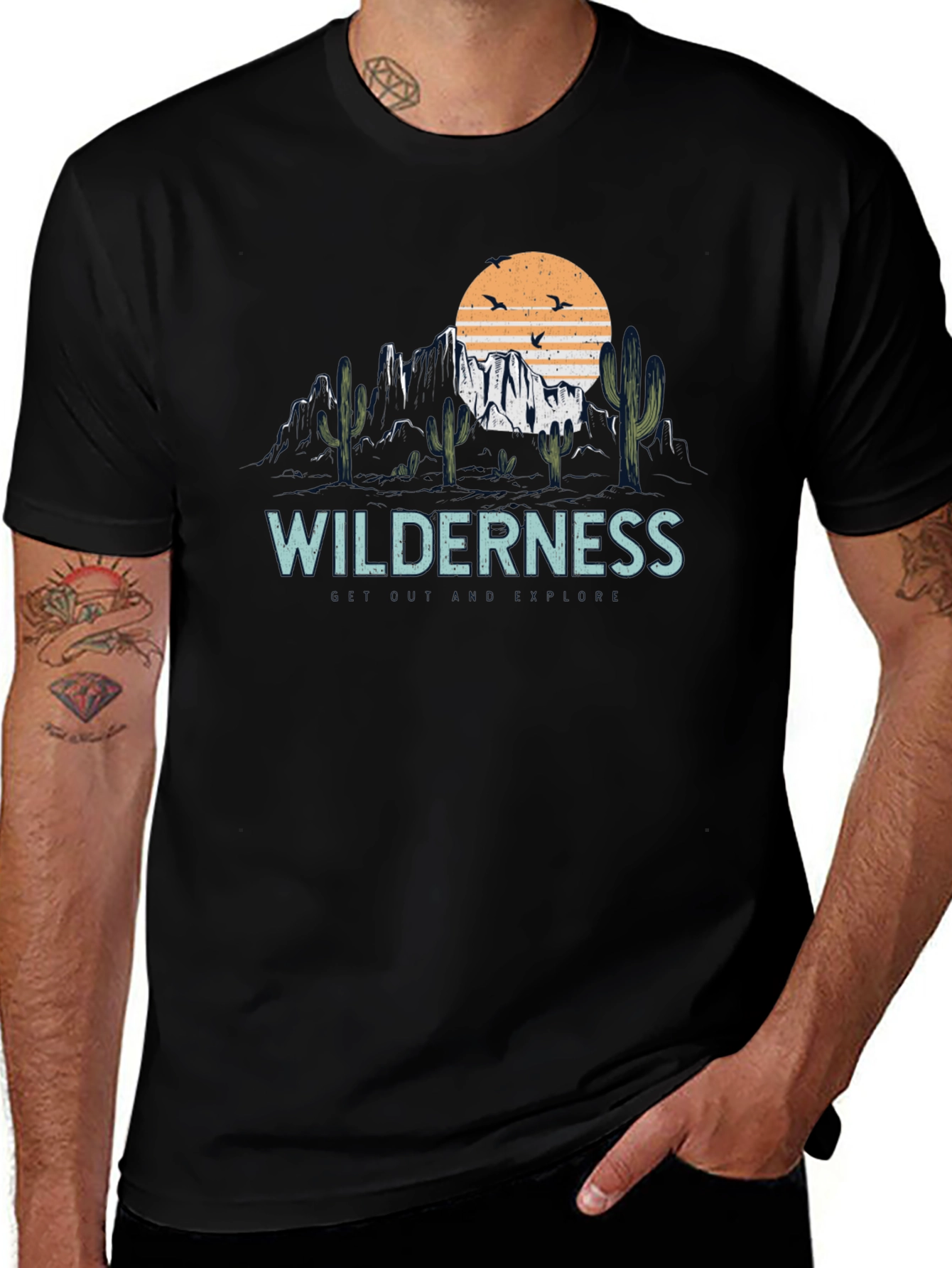 Wilderness Desert Graphic T-Shirt