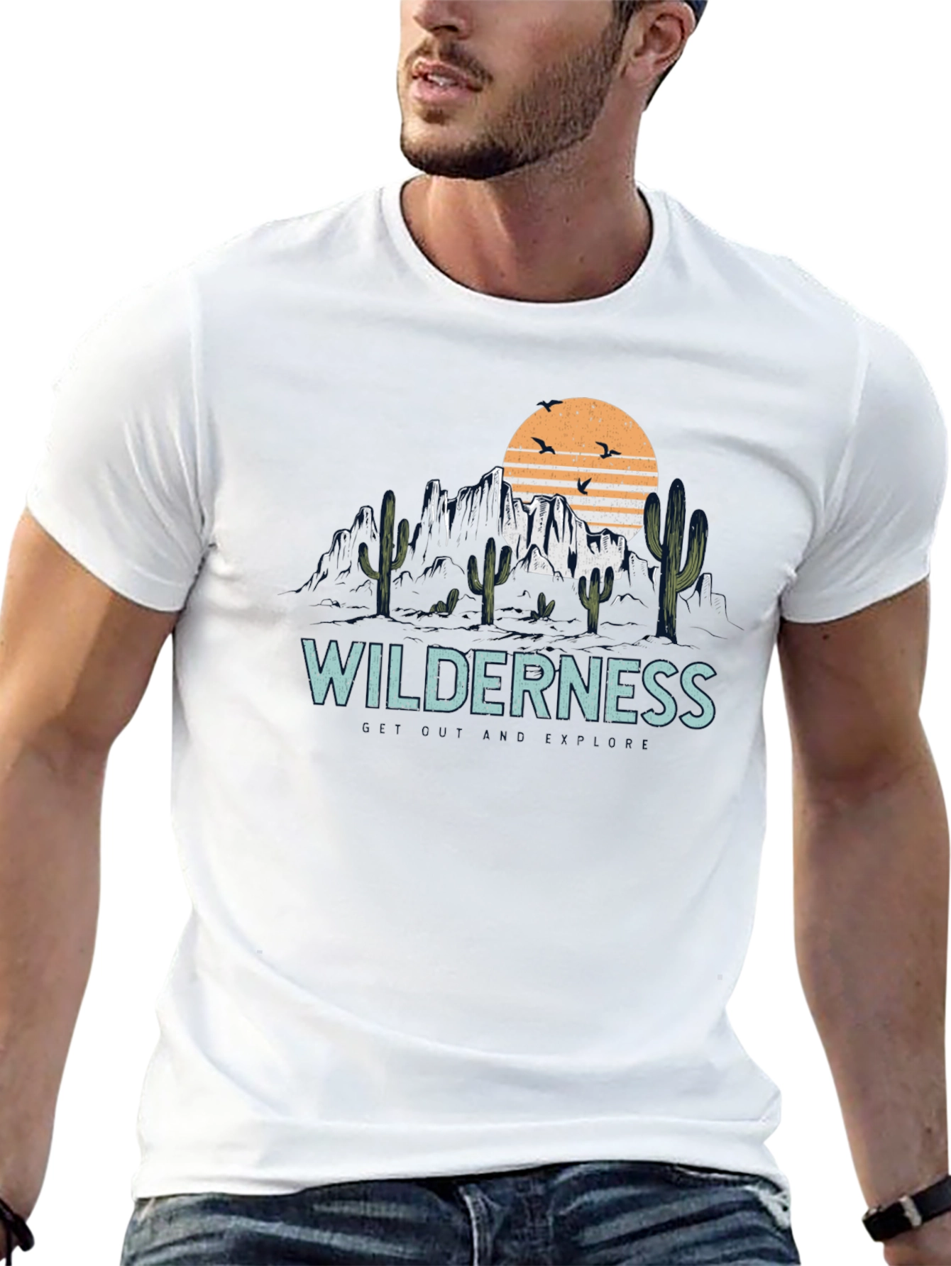 Wilderness Desert Graphic T-Shirt