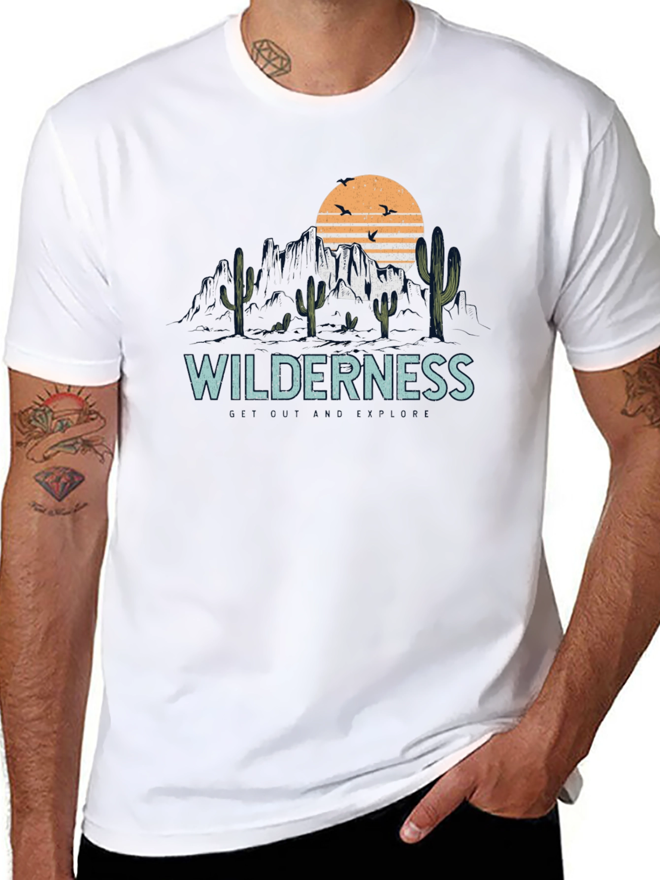 Wilderness Desert Graphic T-Shirt