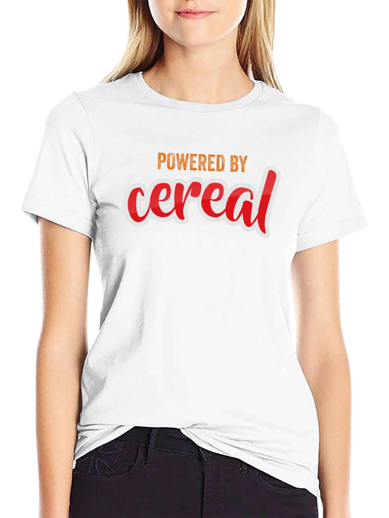 Powered by Cereal Graphic T-Shirt