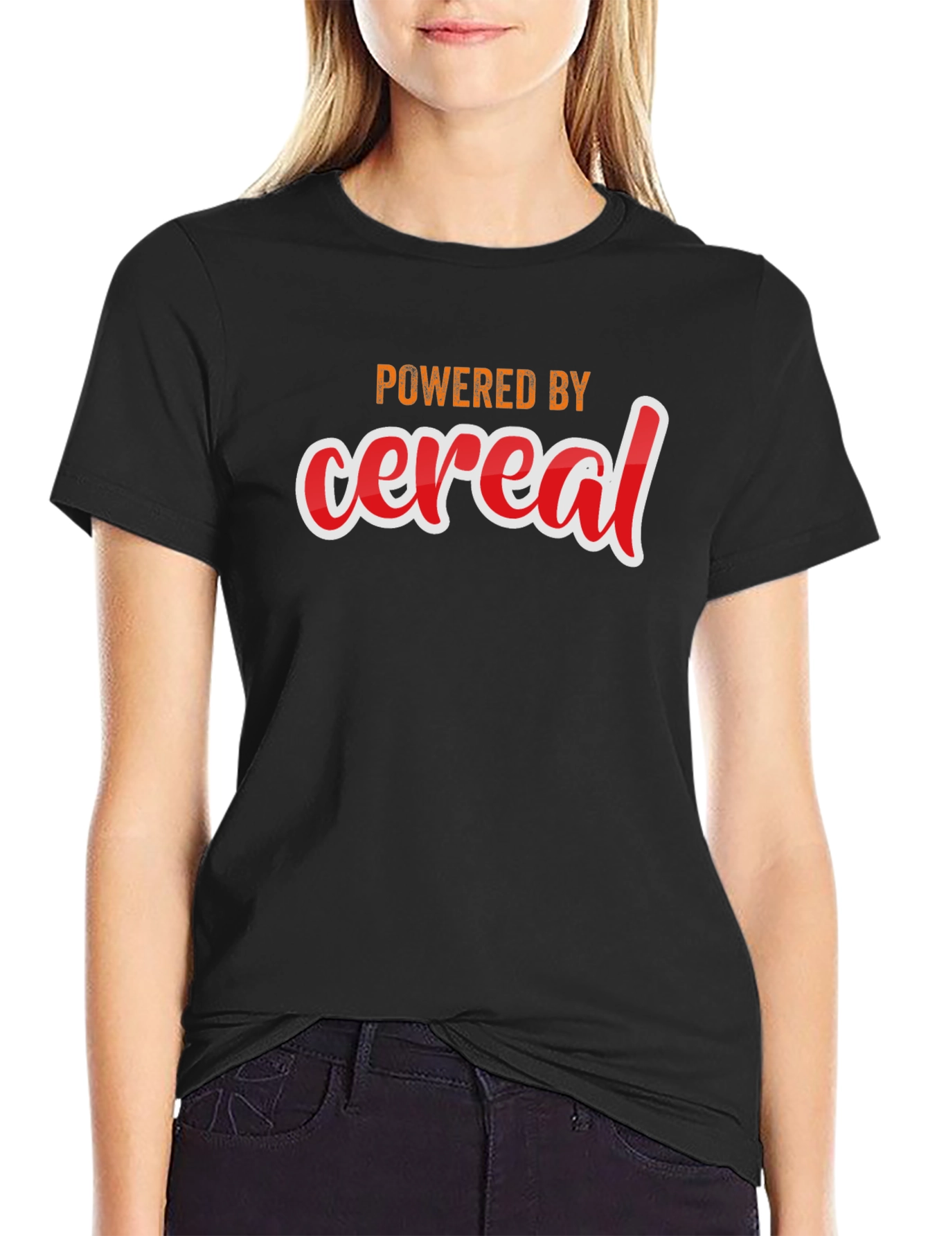 Powered by Cereal Graphic T-Shirt
