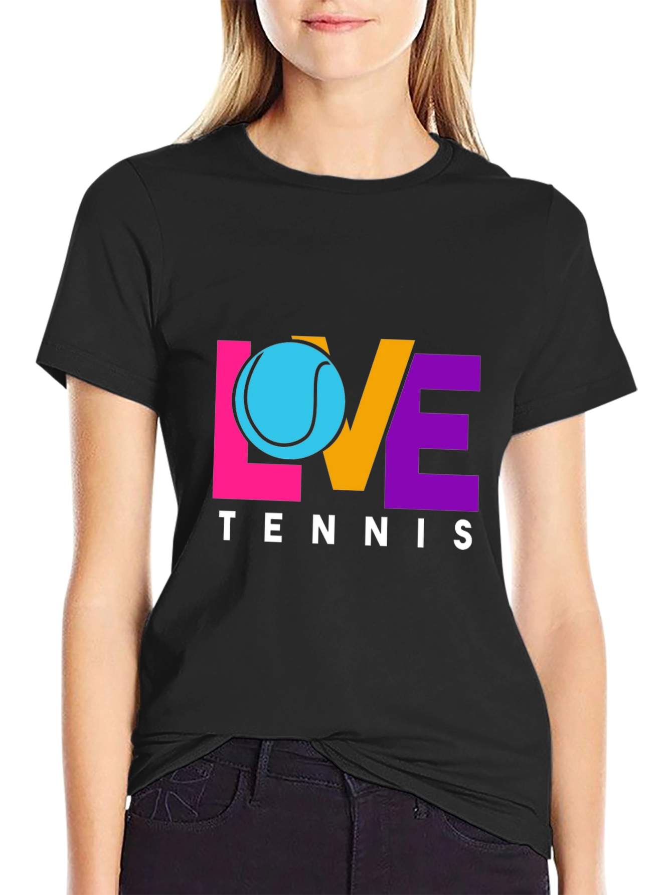 Love Tennis Graphic T-Shirt - Stylish & Comfy