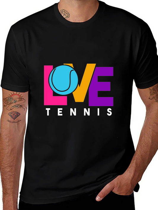 Love Tennis Graphic T-Shirt - Stylish & Comfy