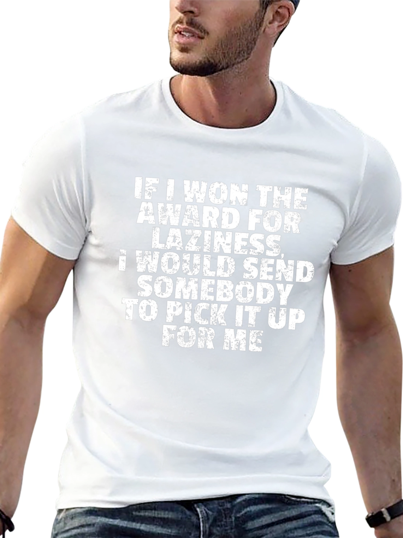 Funny Laziness Award T-Shirt - Sarcastic Gift
