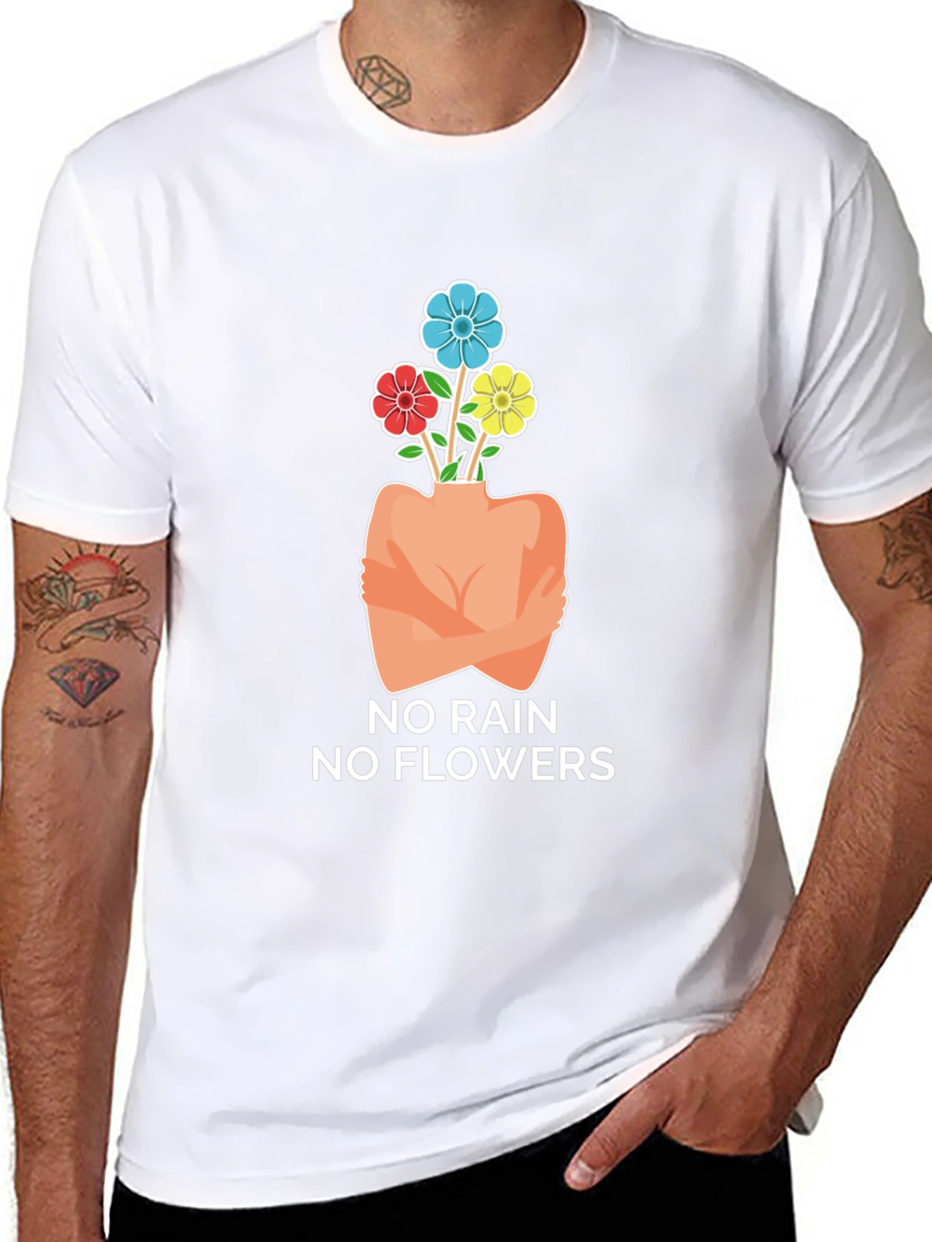 No Rain No Flowers Graphic Tee
