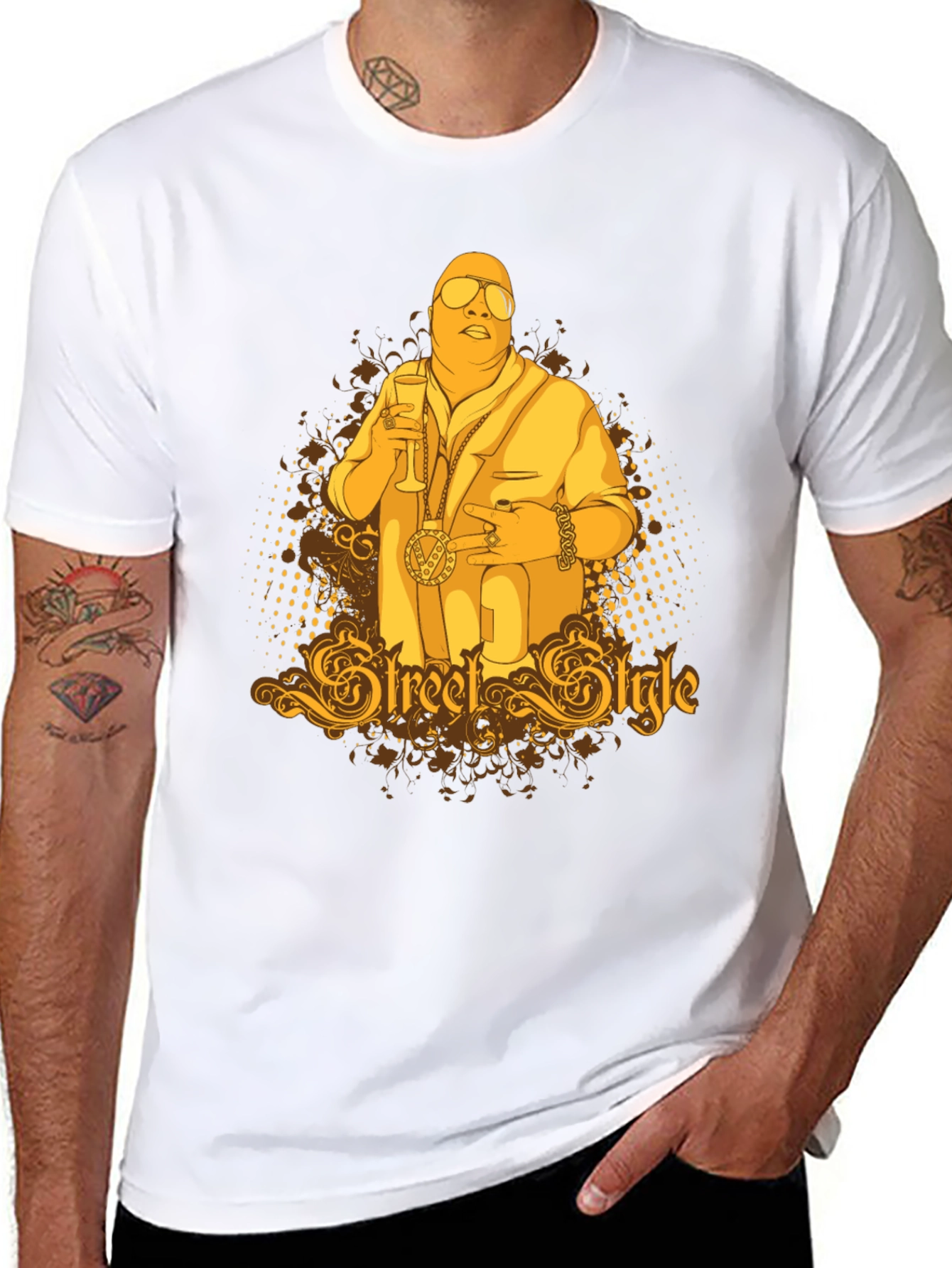 Street Style Graphic Tee - Bold Fashion Statement