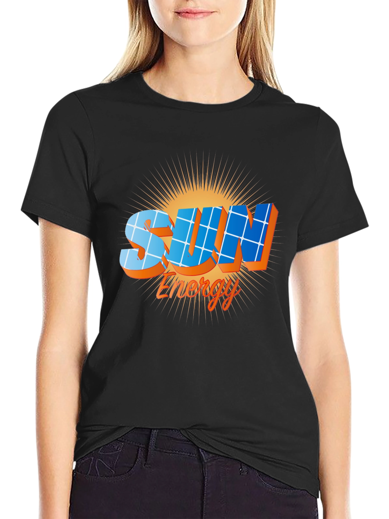 Solar Energy T-Shirt Stylish Eco-Friendly Fashion