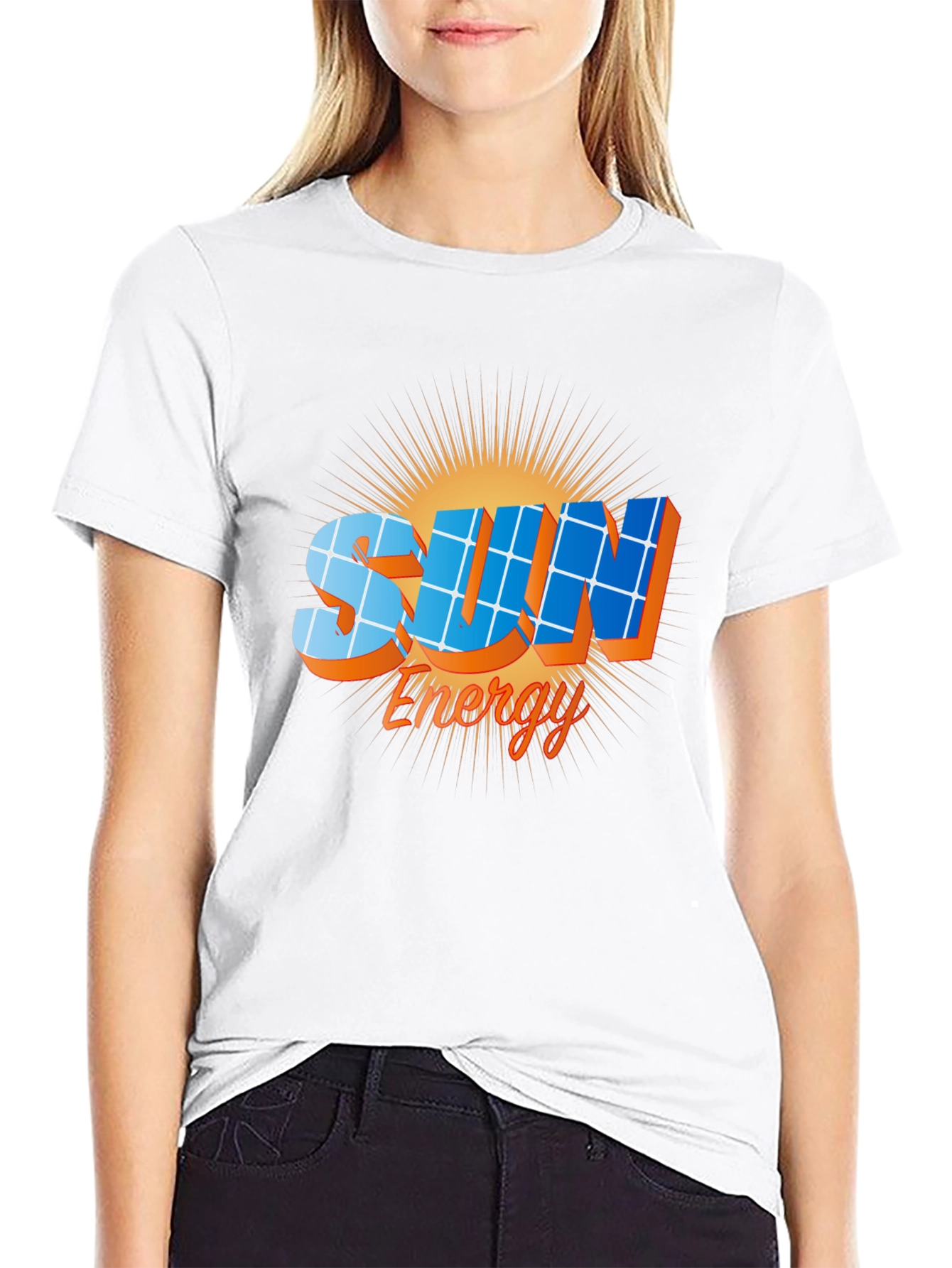 Solar Energy T-Shirt Stylish Eco-Friendly Fashion