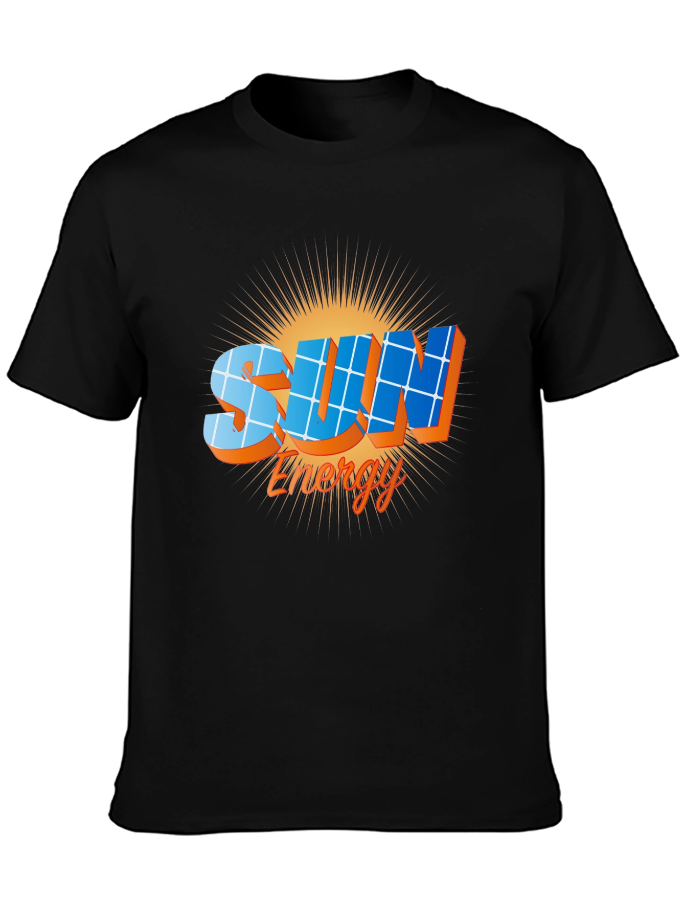 Solar Energy T-Shirt Stylish Eco-Friendly Fashion