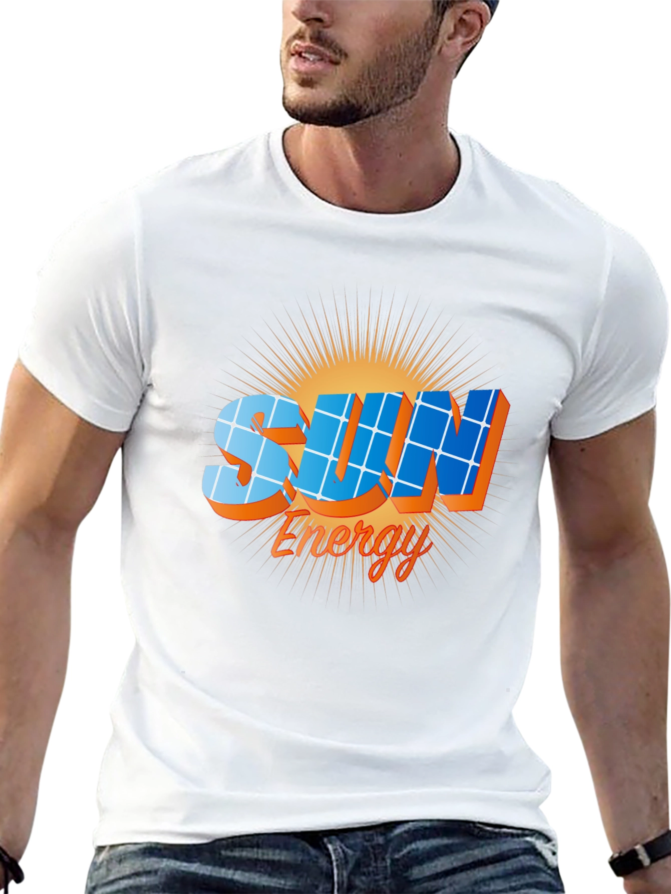 Solar Energy T-Shirt Stylish Eco-Friendly Fashion