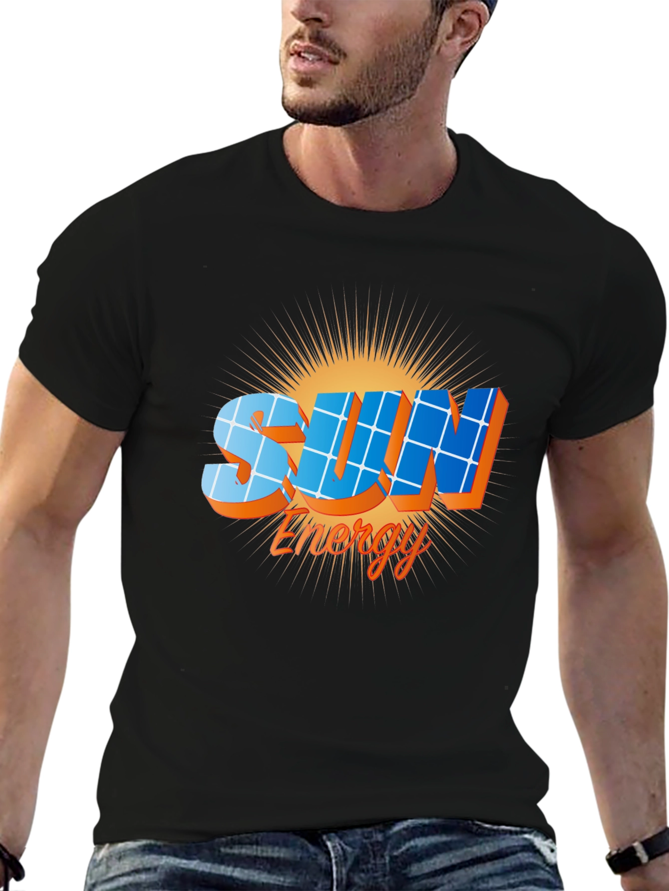 Solar Energy T-Shirt Stylish Eco-Friendly Fashion