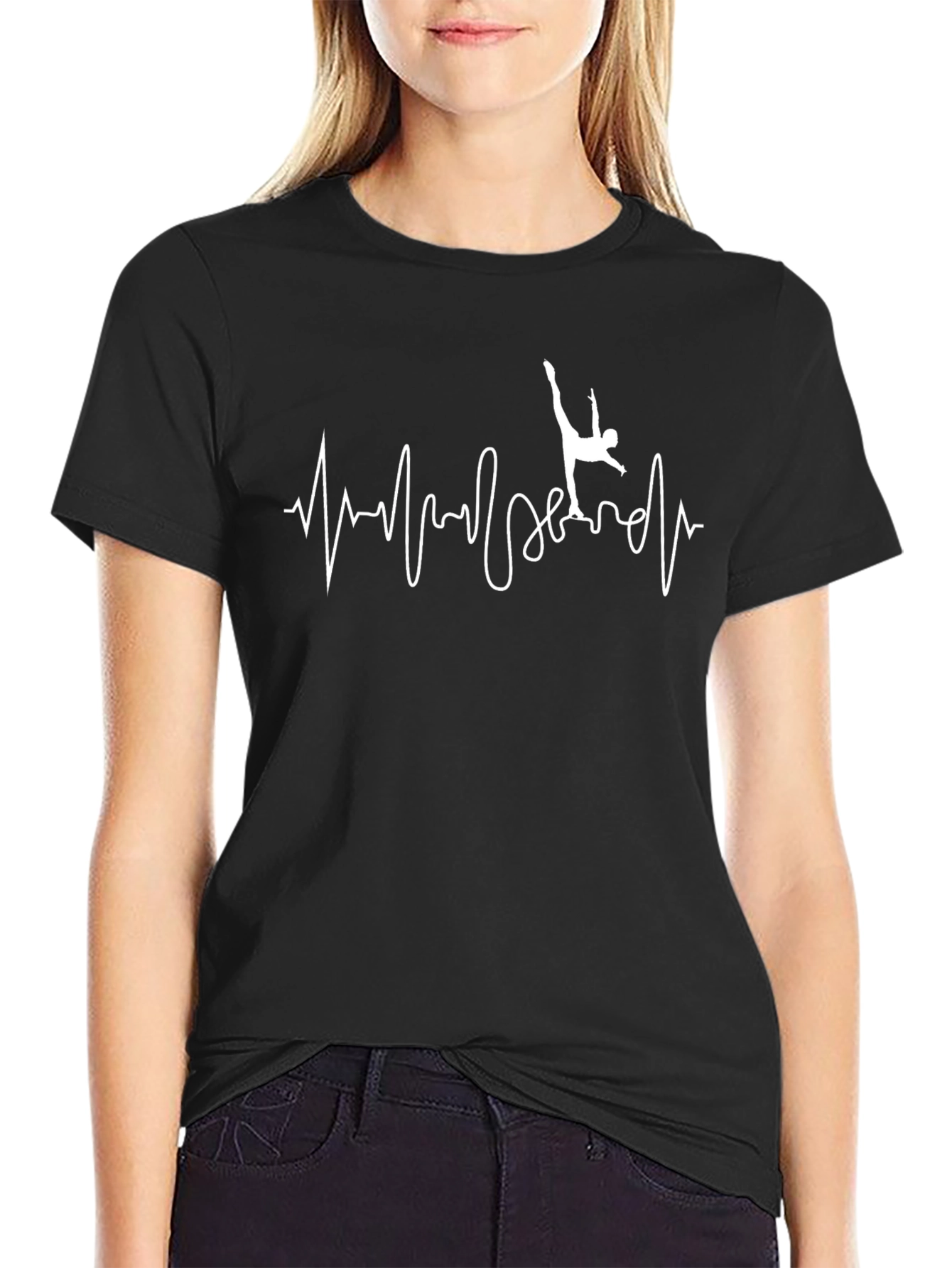 Gymnastics Heartbeat T-Shirt
