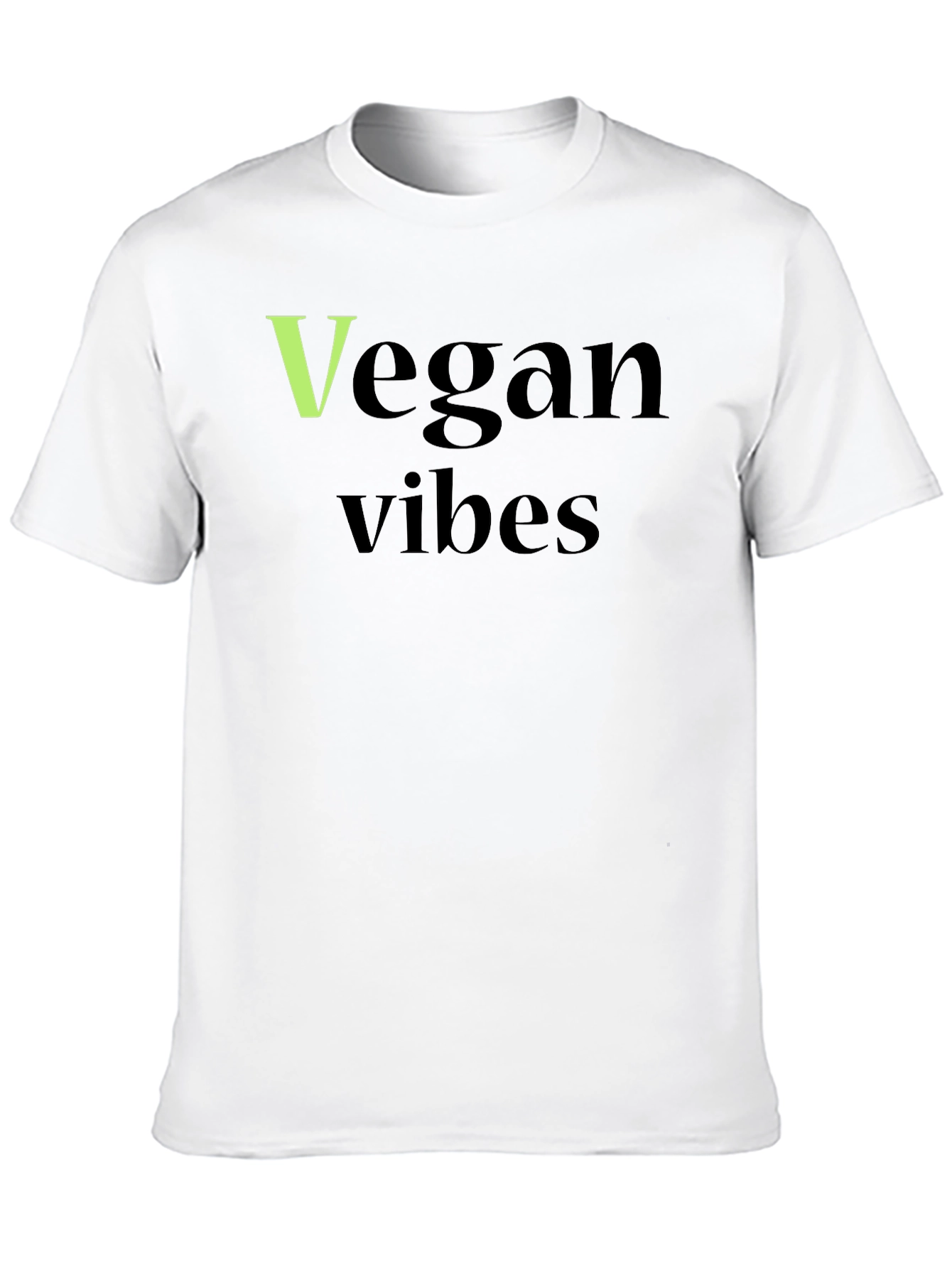 Vegan Vibes Black T-Shirt