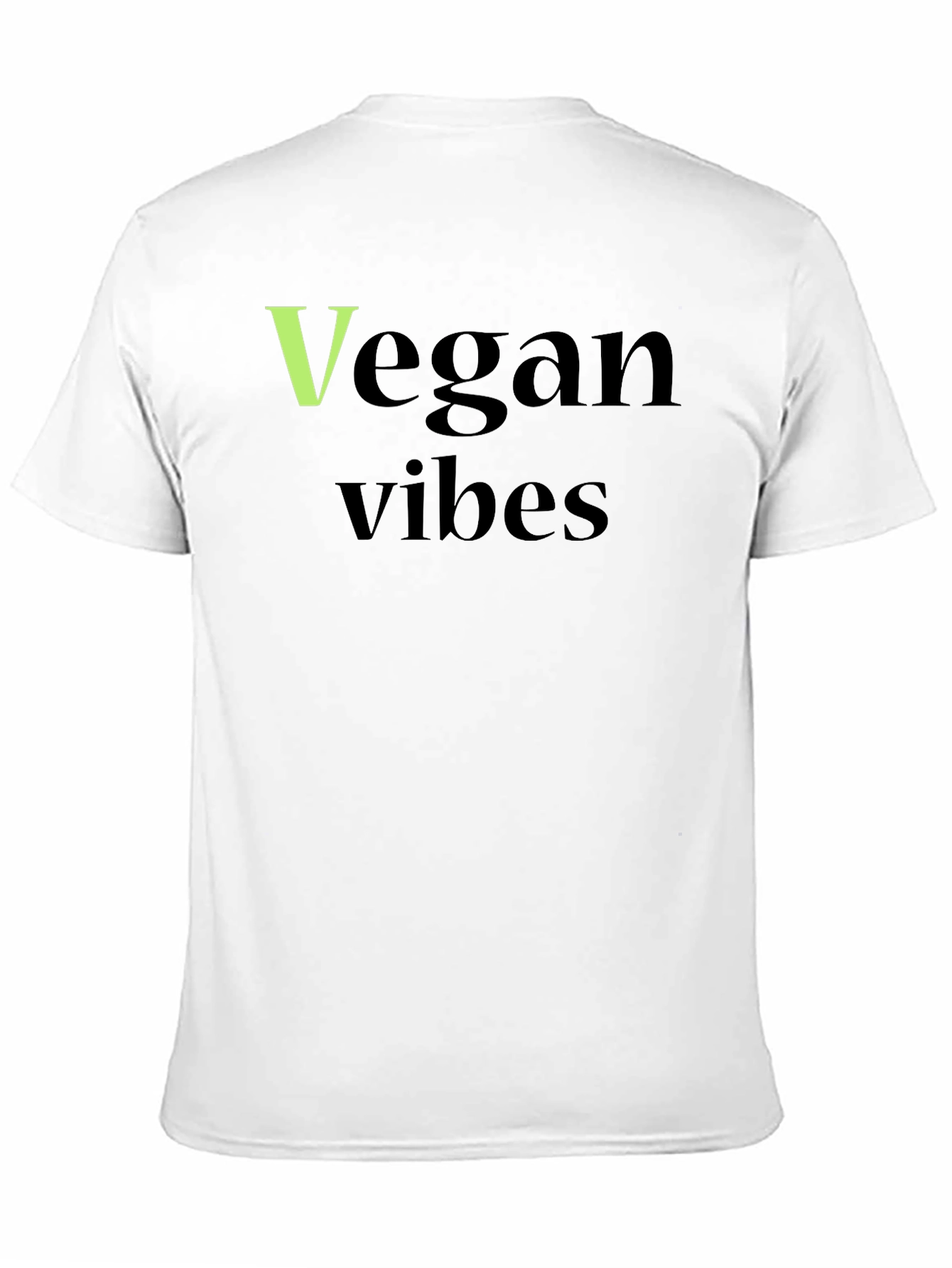 Vegan Vibes Black T-Shirt