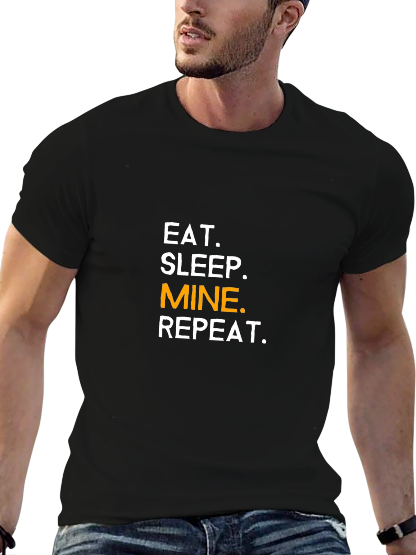 Eat Sleep Mine Repeat T-Shirt