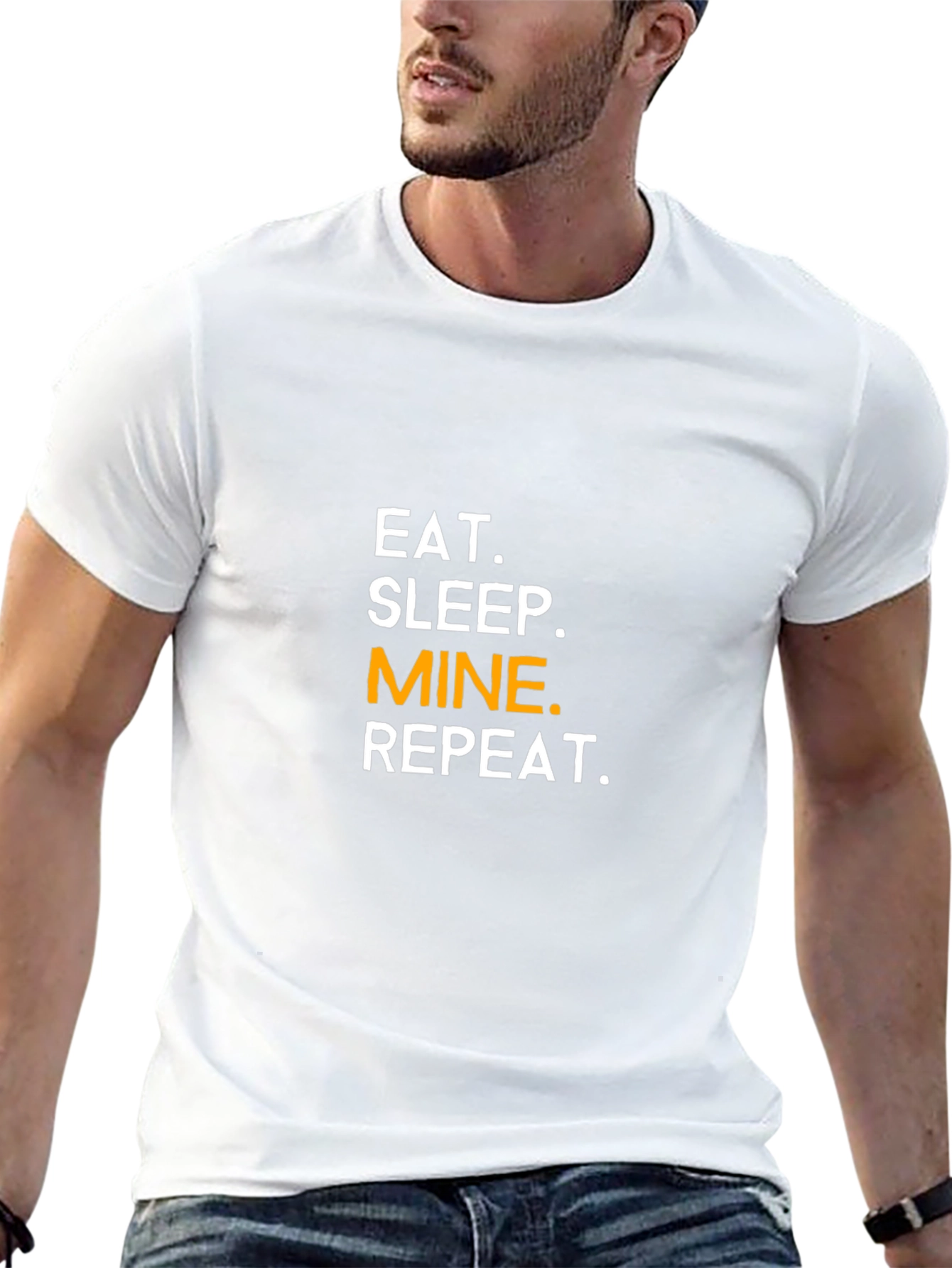 Eat Sleep Mine Repeat T-Shirt