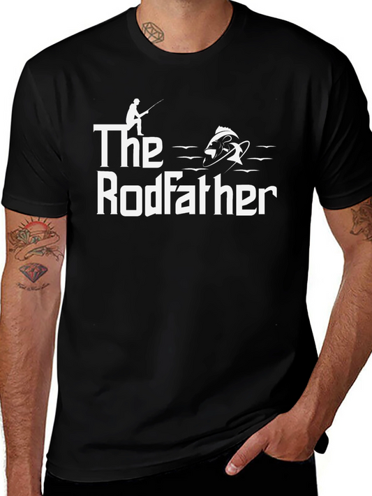 The Rodfather T-Shirt - Fishing Lover