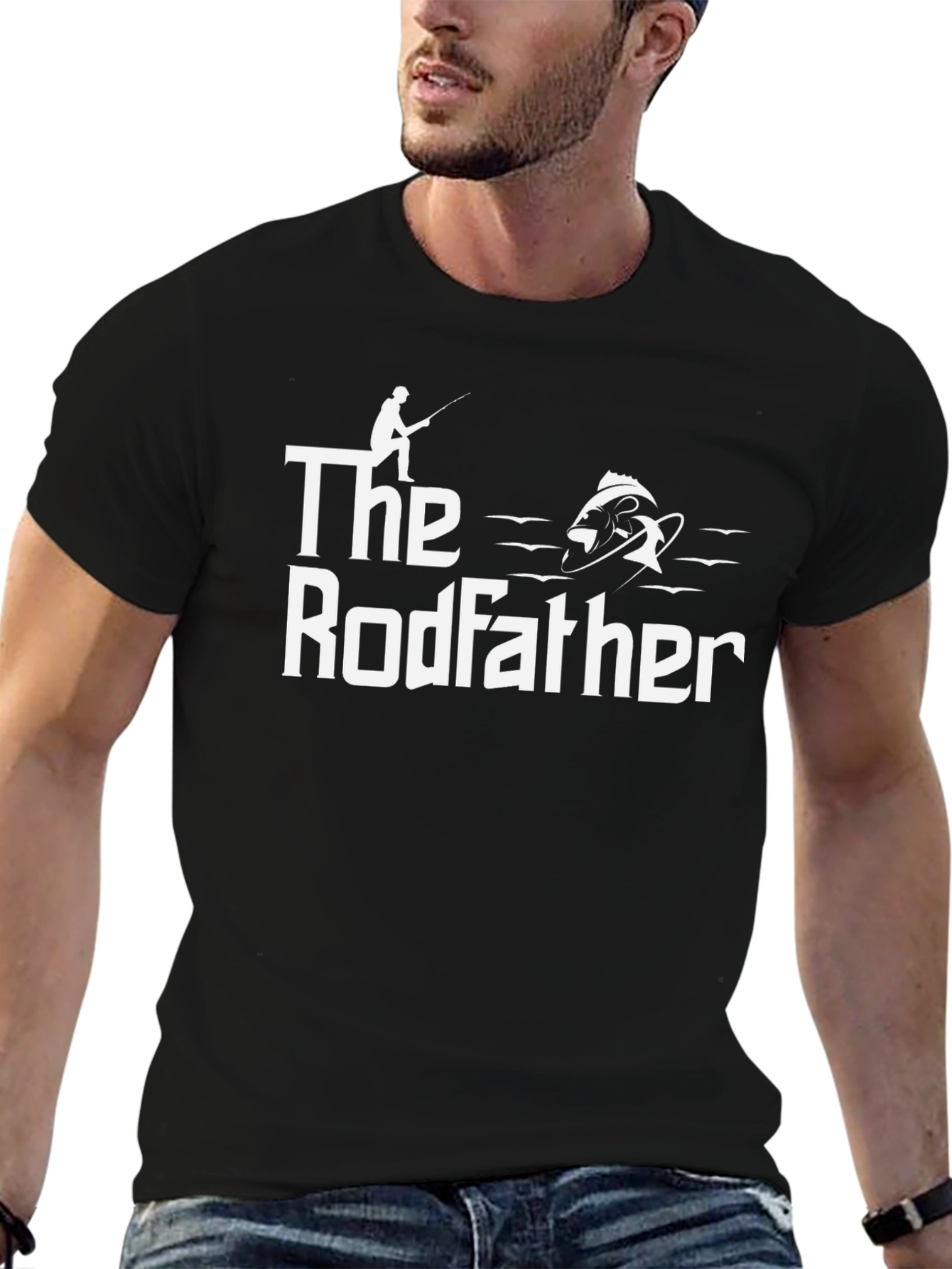 The Rodfather T-Shirt - Fishing Lover