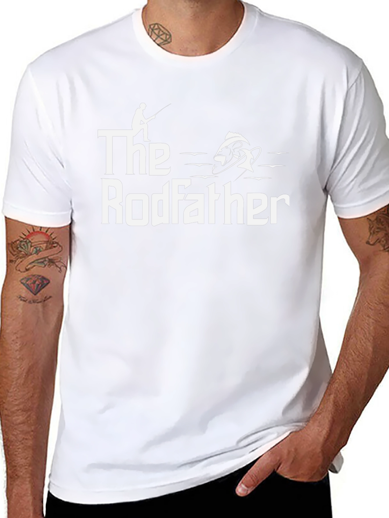 The Rodfather T-Shirt - Fishing Lover