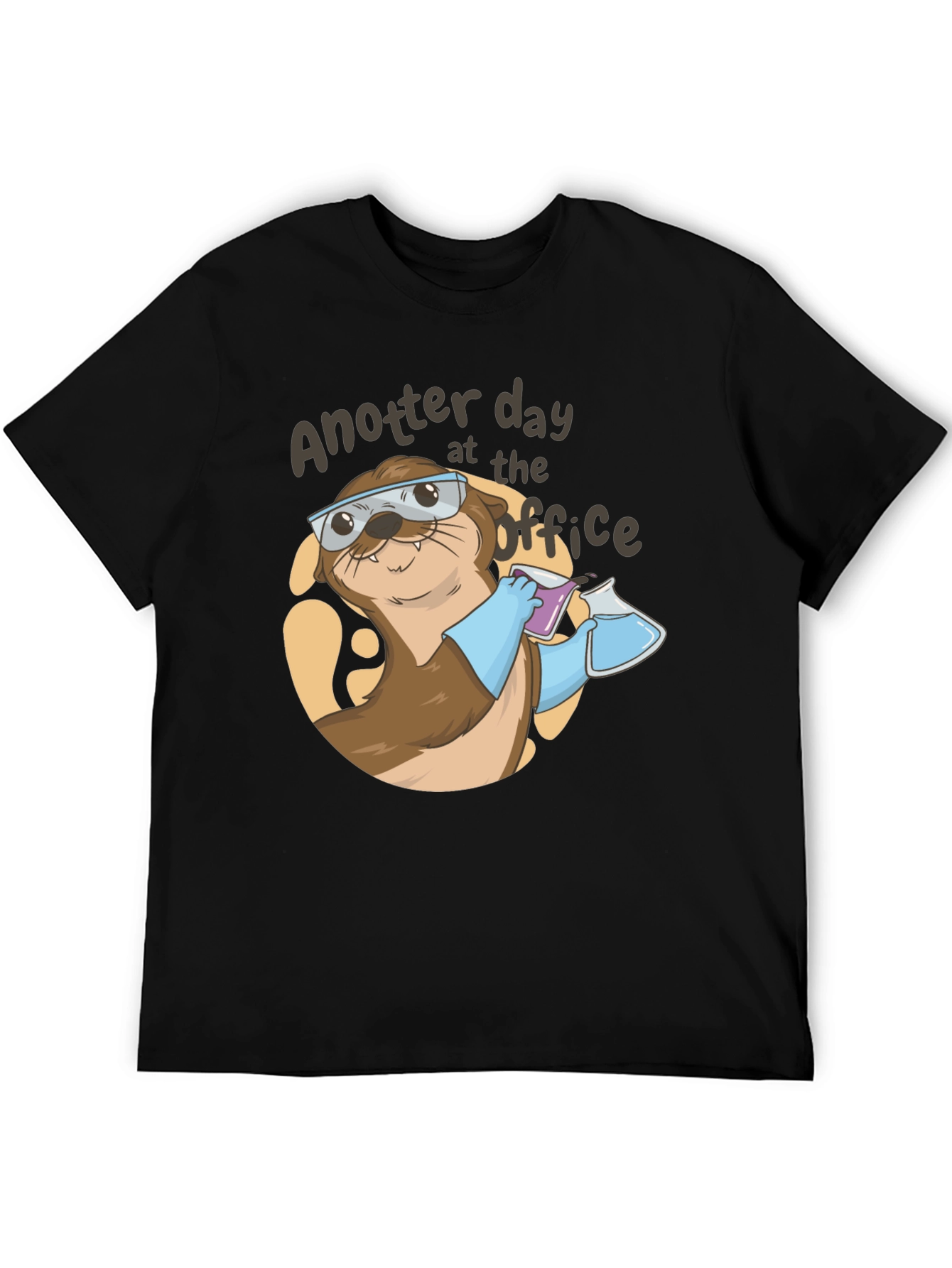 Otter Scientist T-Shirt - Funny Lab Animal Tee