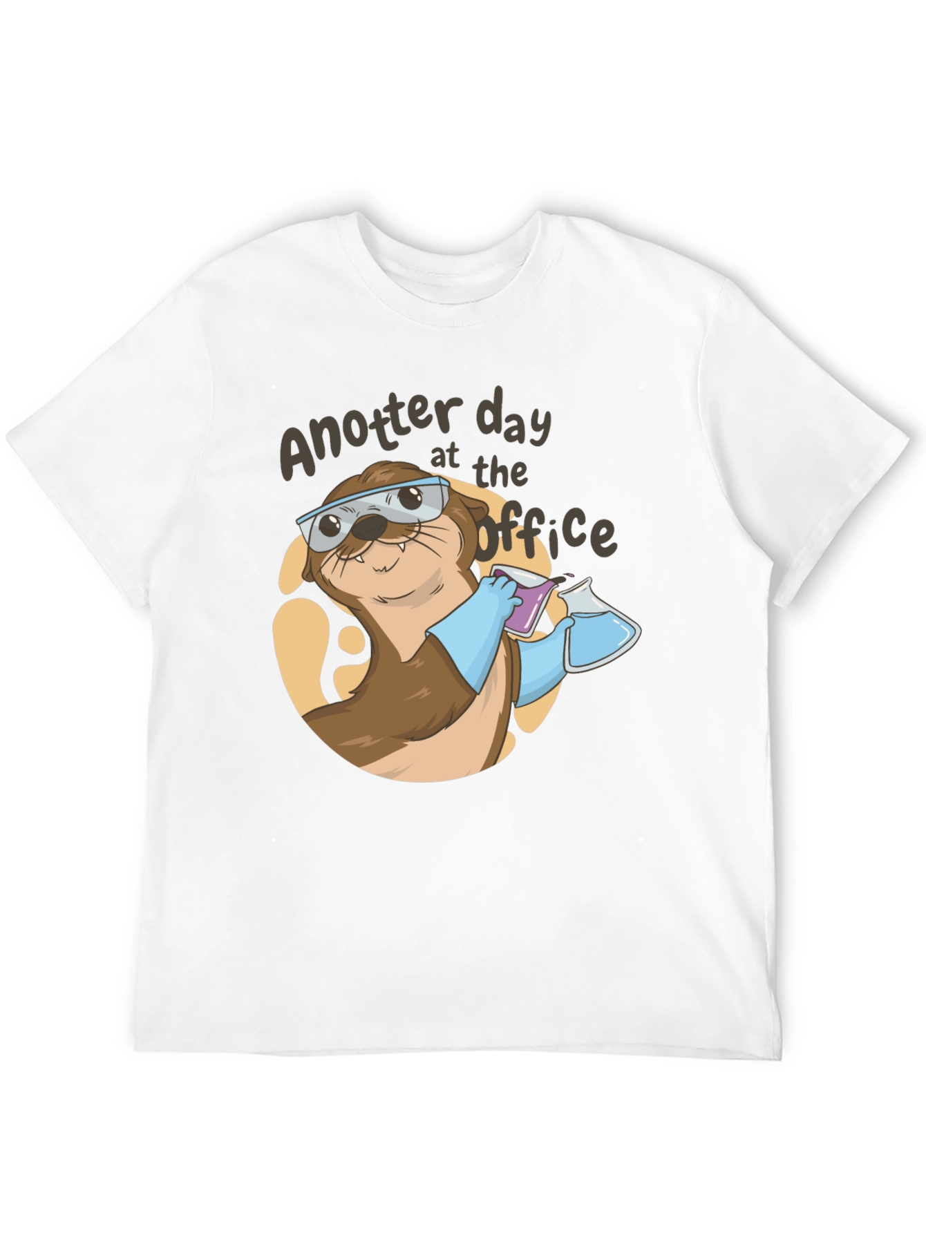 Otter Scientist T-Shirt - Funny Lab Animal Tee