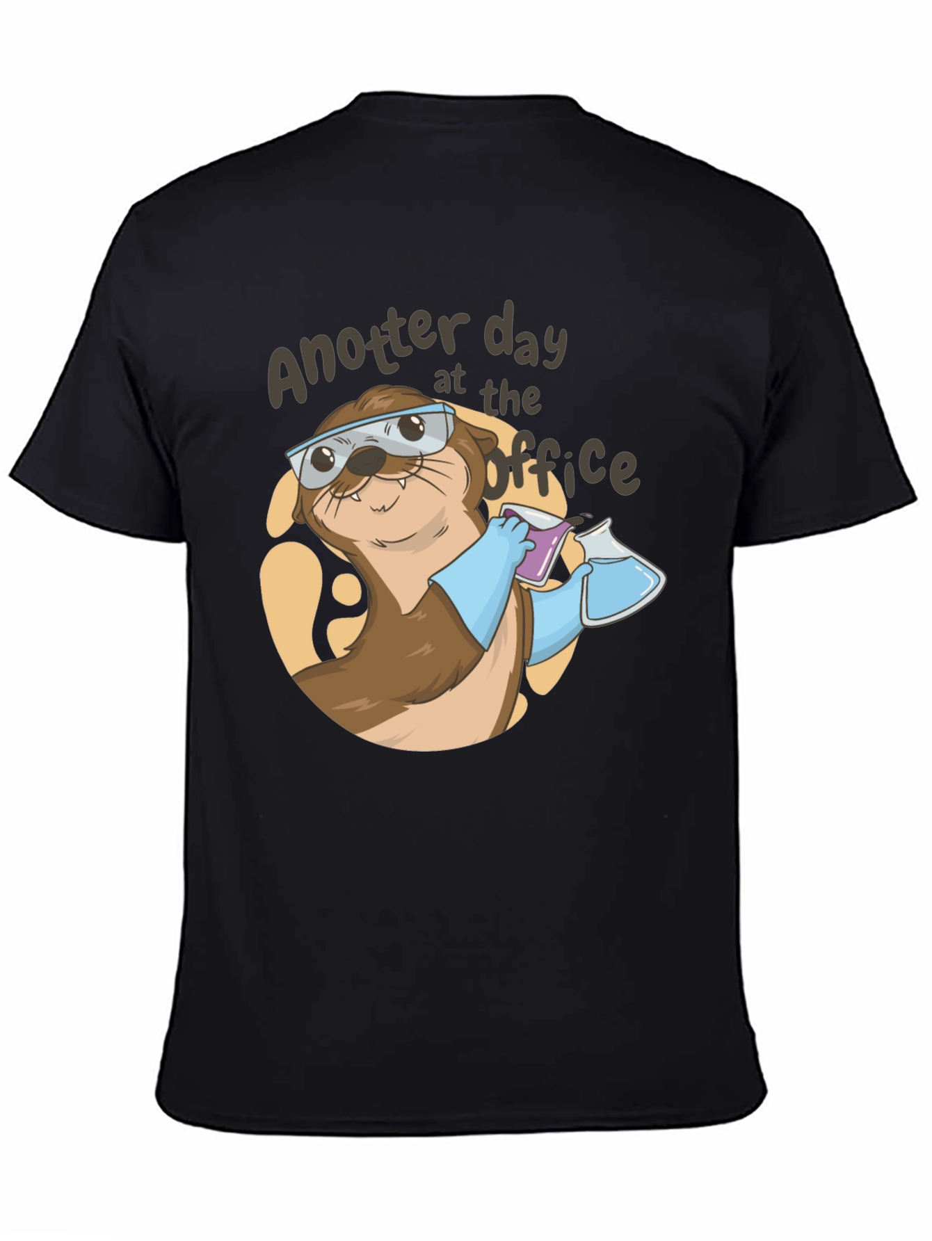 Otter Scientist T-Shirt - Funny Lab Animal Tee
