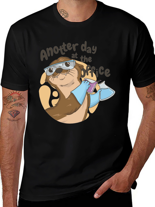Otter Scientist T-Shirt - Funny Lab Animal Tee