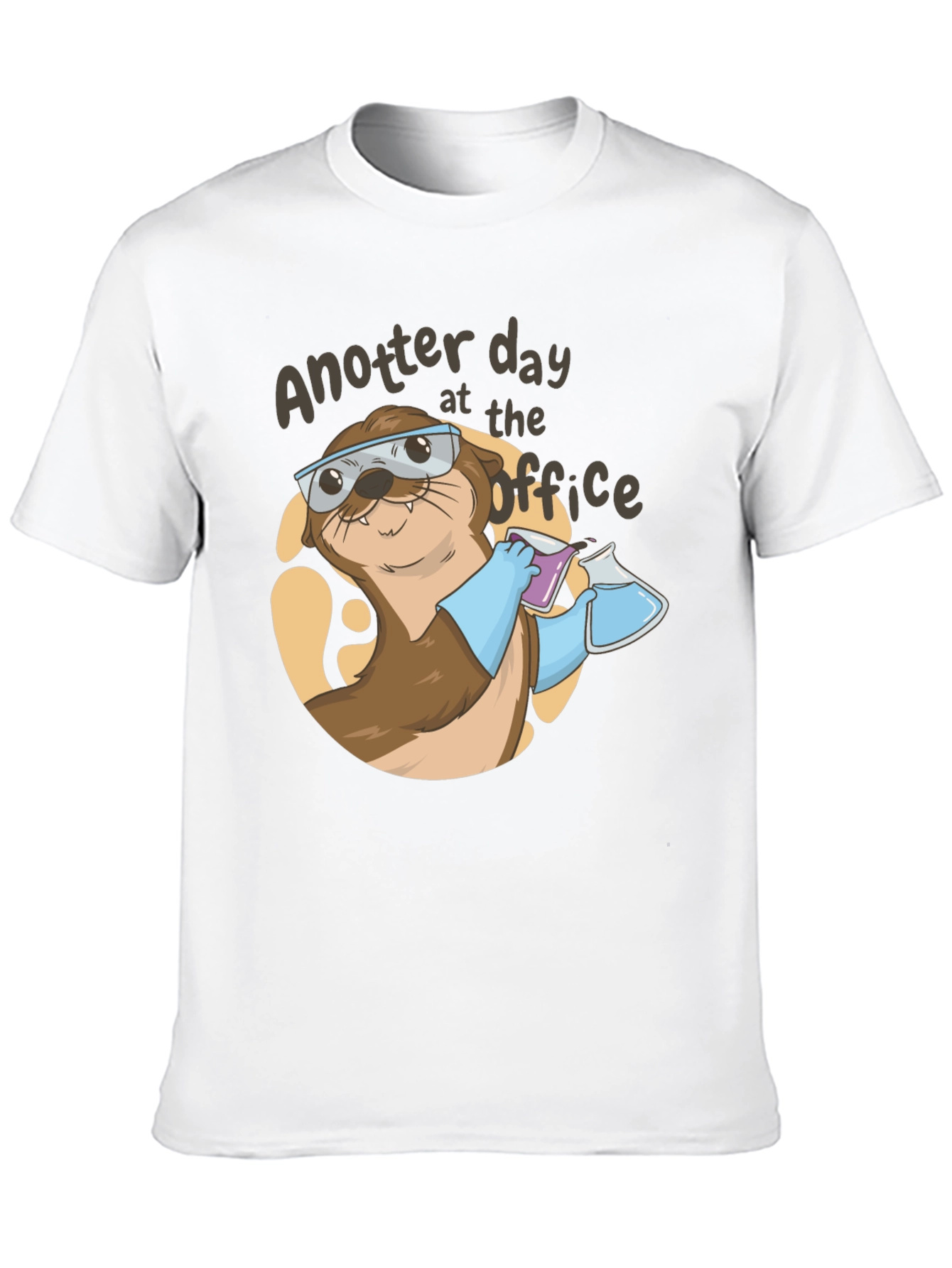 Otter Scientist T-Shirt - Funny Lab Animal Tee
